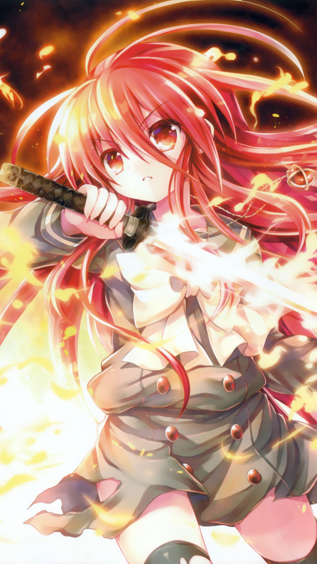 Res: 1080x1920, Anime / Shakugan No Shana Mobile Wallpaper. Anime art beautiful, Anime, Wallpaper