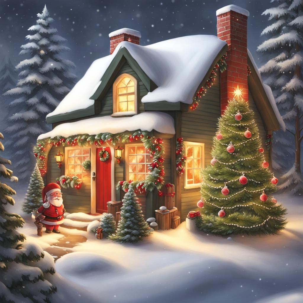 Christmas cottage
