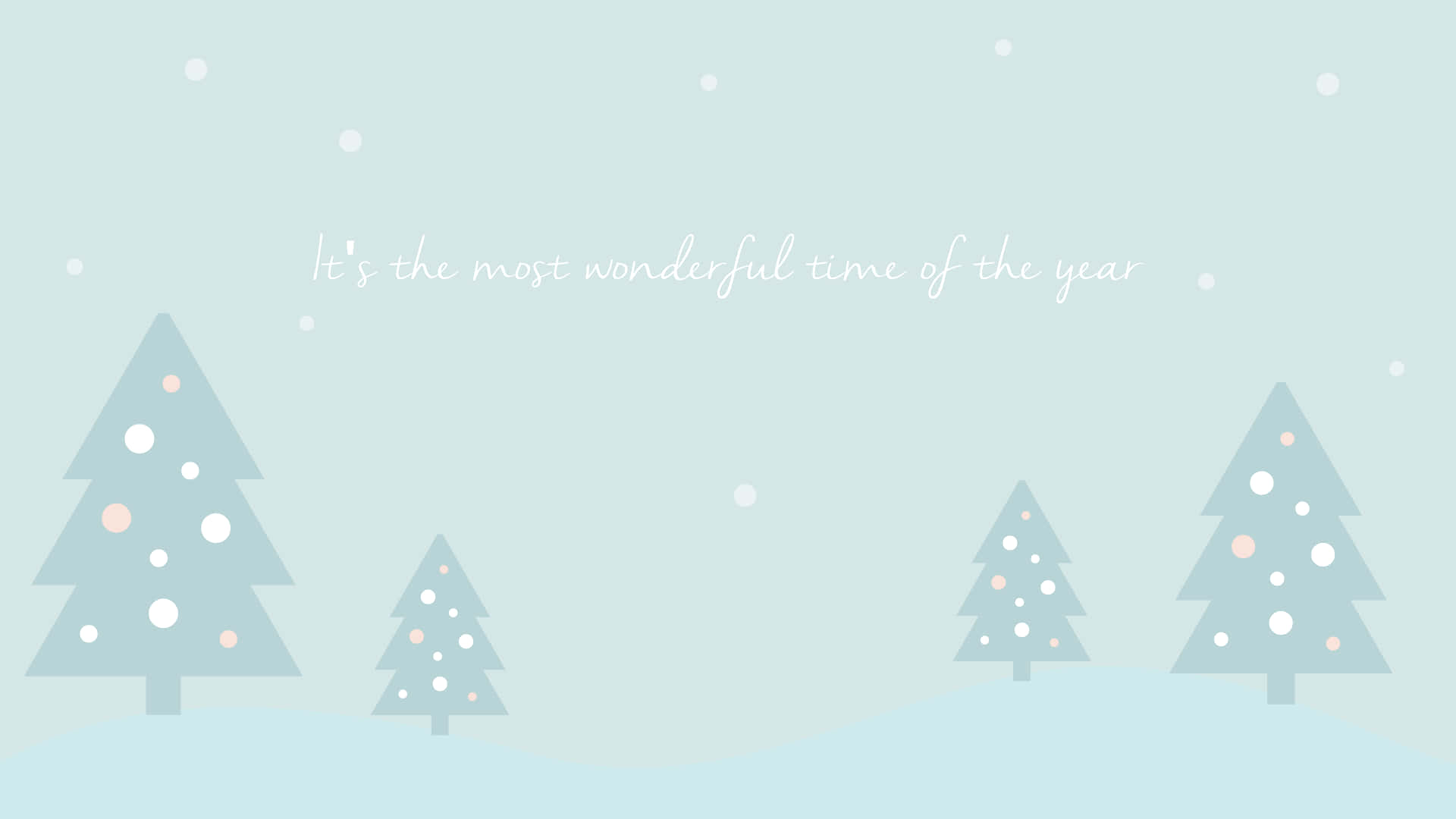 Pastel Aesthetic Christmas Wallpaper