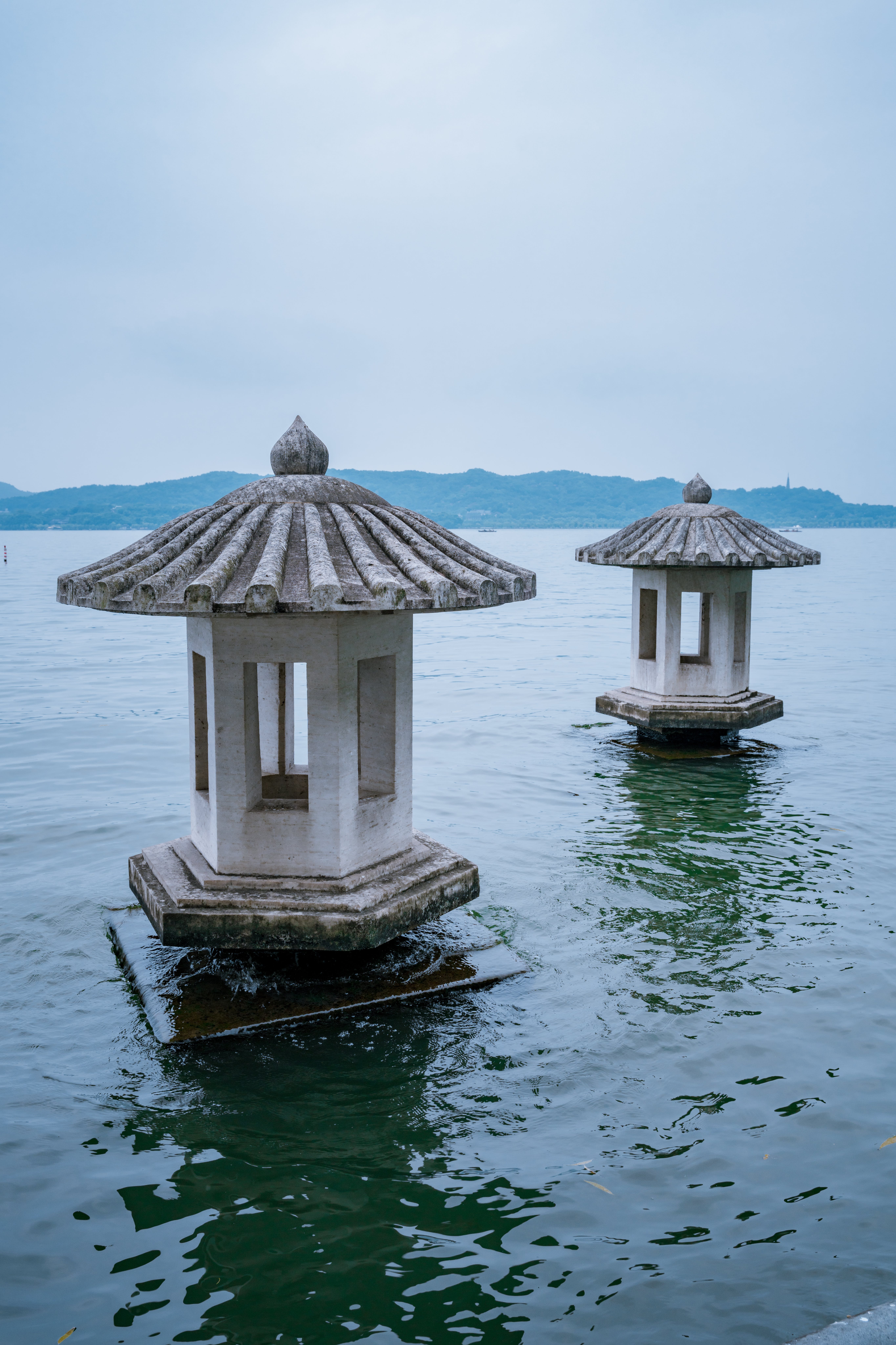 Pavilion on West Lake, Hangzhou, Zhejiang, China · Free