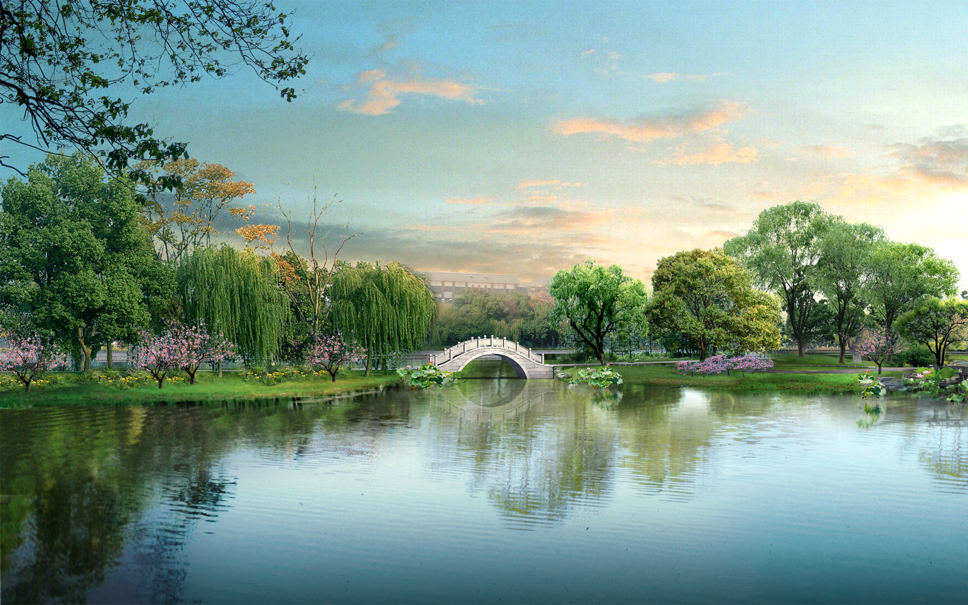 Artistic Bridge HD Wallpaper and Background