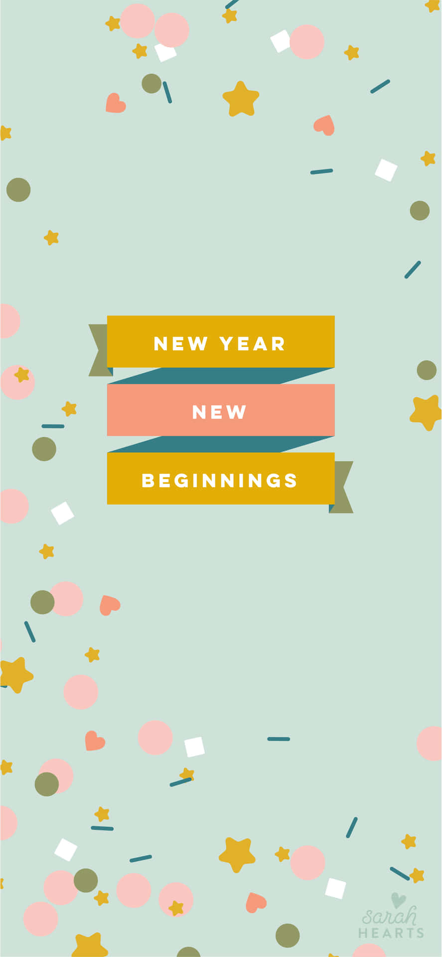 Download Starting the New Year with a Smile Wallpaper