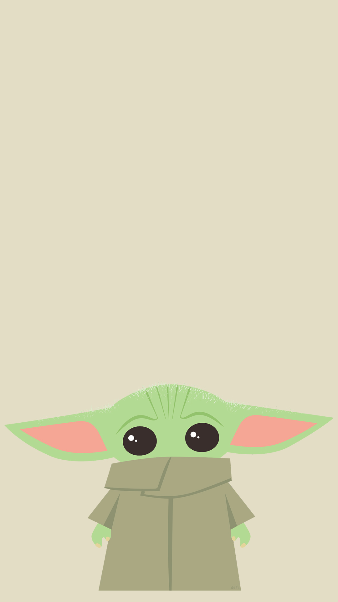 Baby Yoda phone wallpaper collection