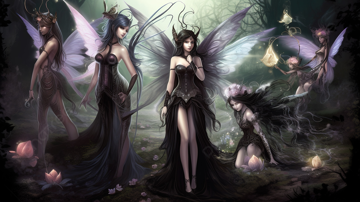 Seven Dark Fairy HD Wallpaper 2 Background, Picture Of Dark Fairies, Fairy, Fairy Tale Background Image And Wallpaper for Free Download