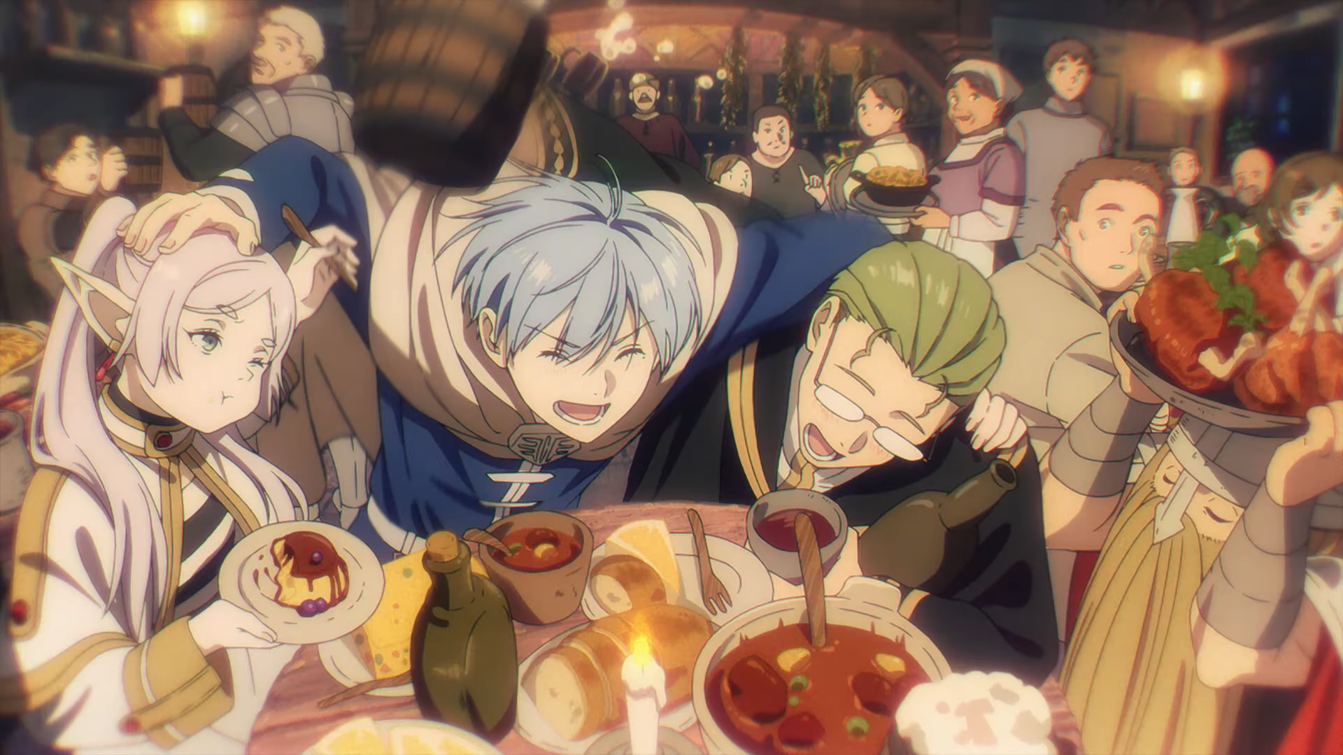 Frieren: Beyond Journey's End TV Anime Recreates Manga's First Cover for Main Visual