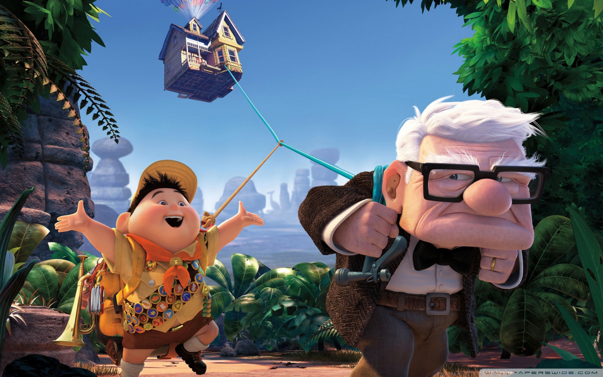 Pixars Up Movie Ultra HD Desktop Background Wallpaper for: Widescreen & UltraWide Desktop & Laptop