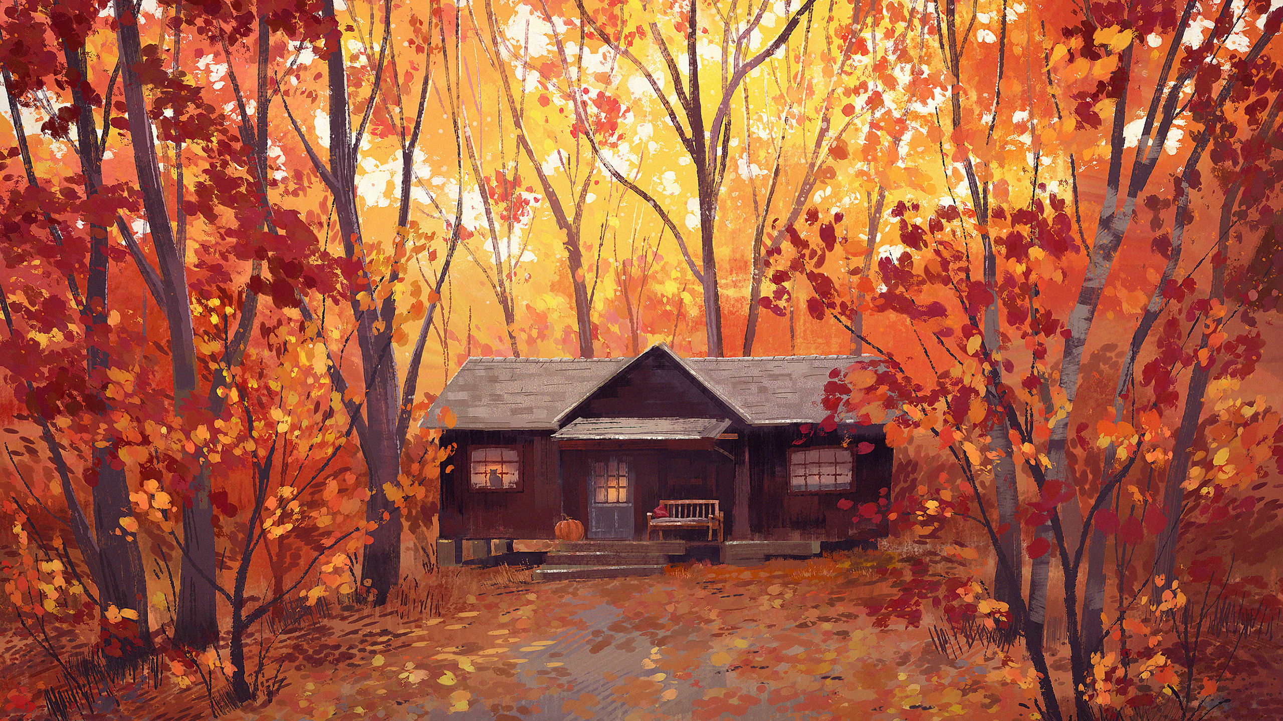 Autumn Cabin