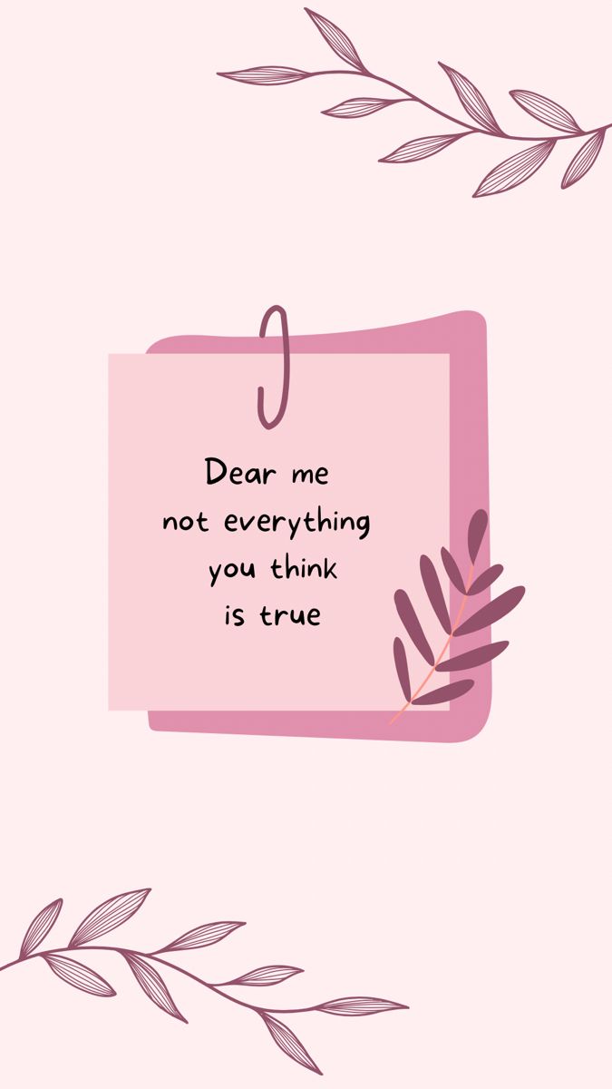 Dear me