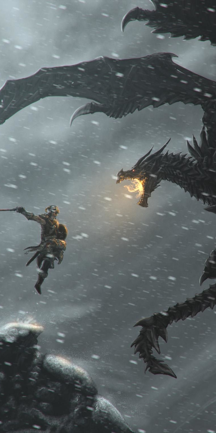 Download Alduin The World Eater wallpaper for mobile phone, free Alduin The World Eater HD picture