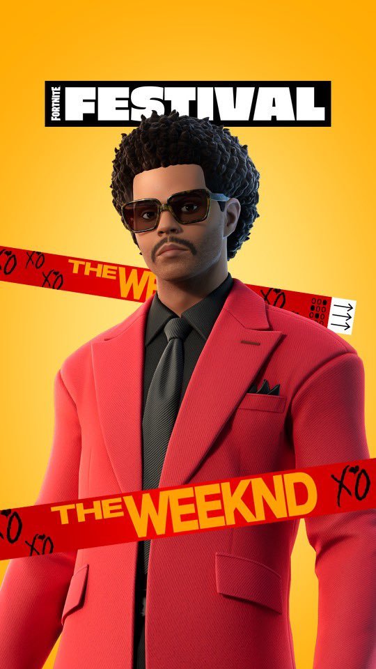 The Weeknd Fortnite wallpaper