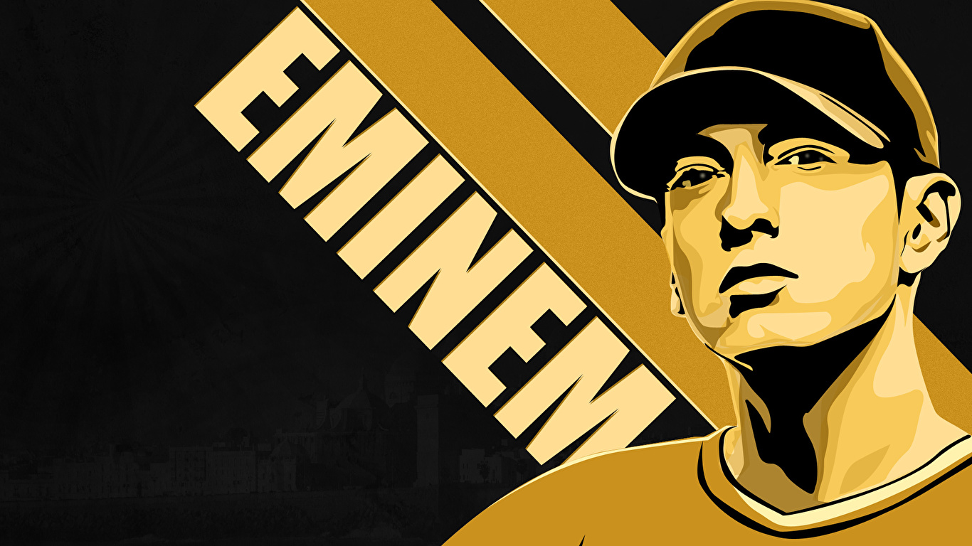 Photo Eminem Music Celebrities 1366x768
