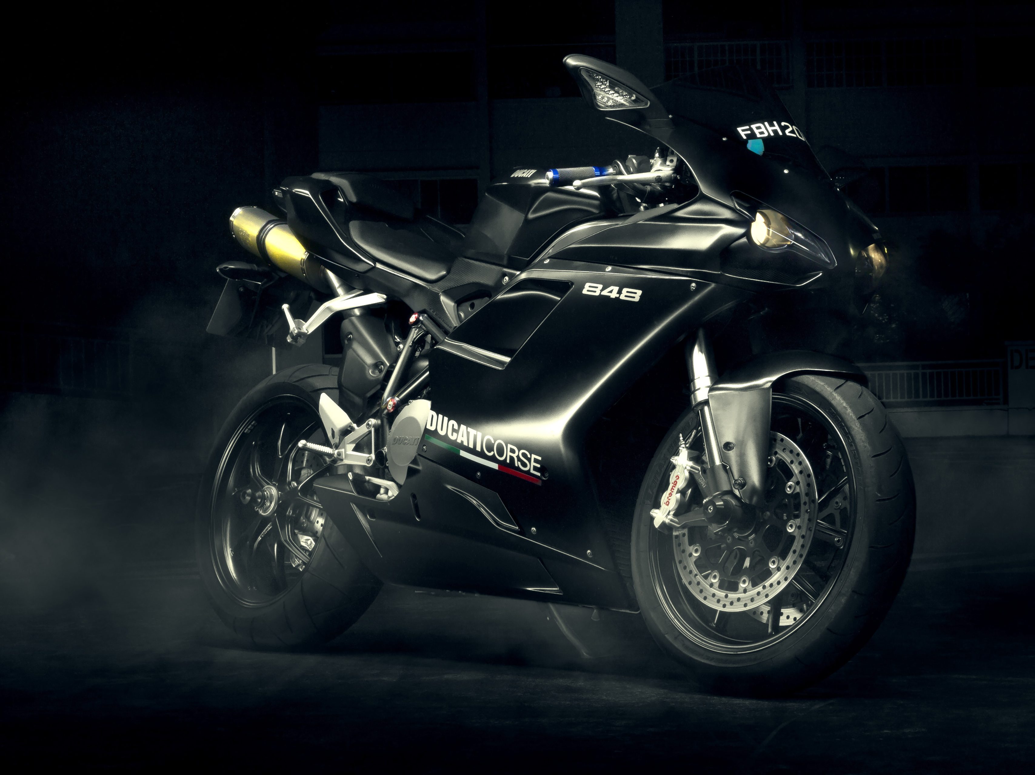 Bike Black Sport Bike 4K Wallpaper