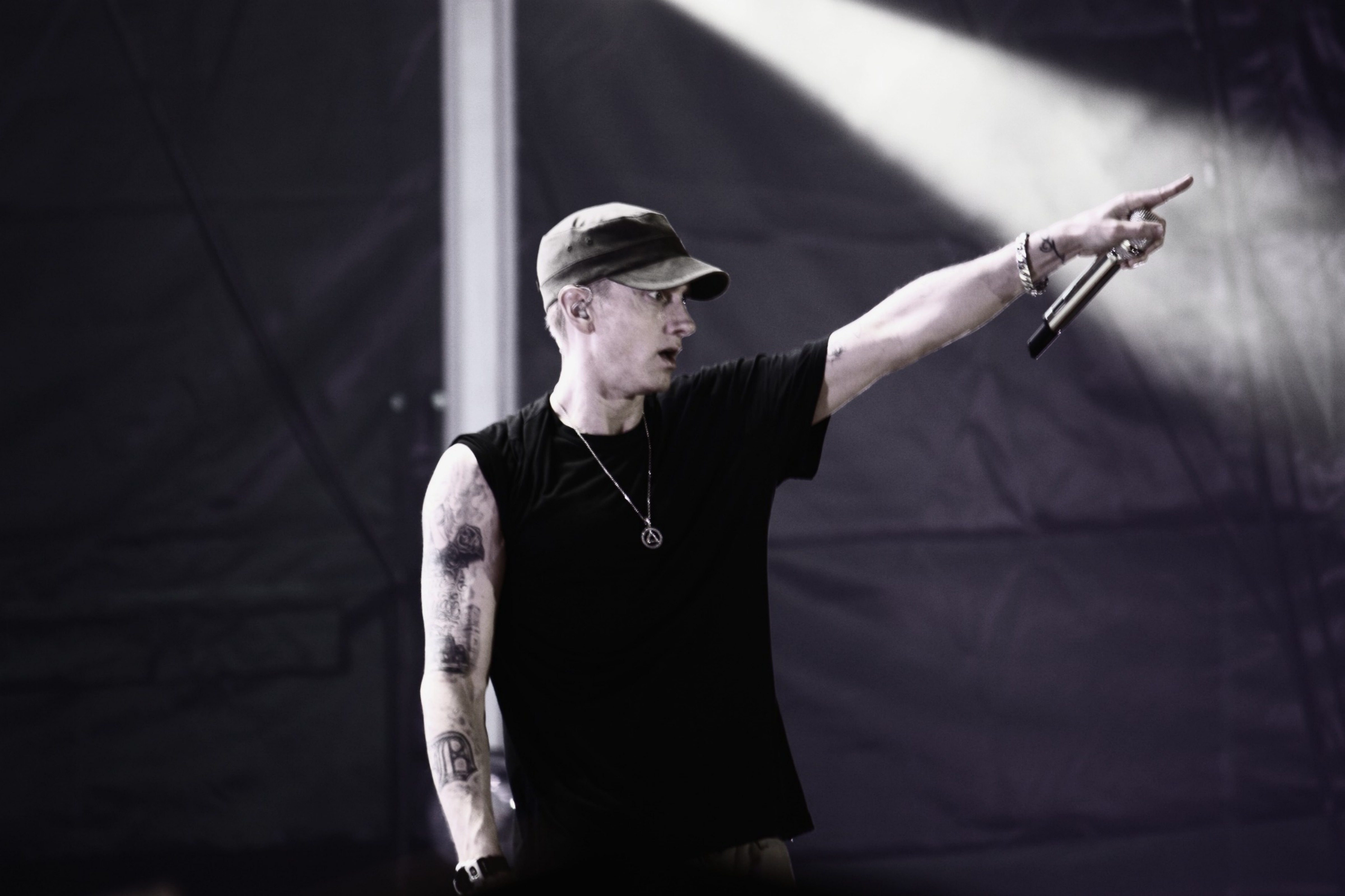 Wallpaper Eminem, Free, Performance, Performing Arts, Musician, Background Free Image