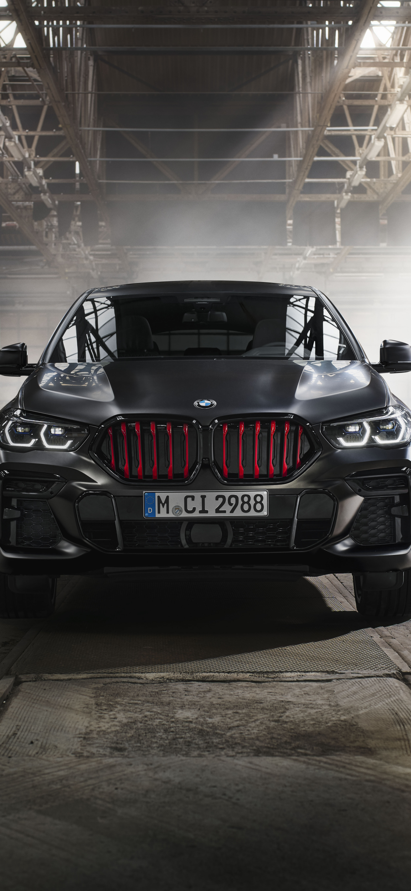 Black 2021 BMW X6 M50i Edition Black Vermilion (G06)