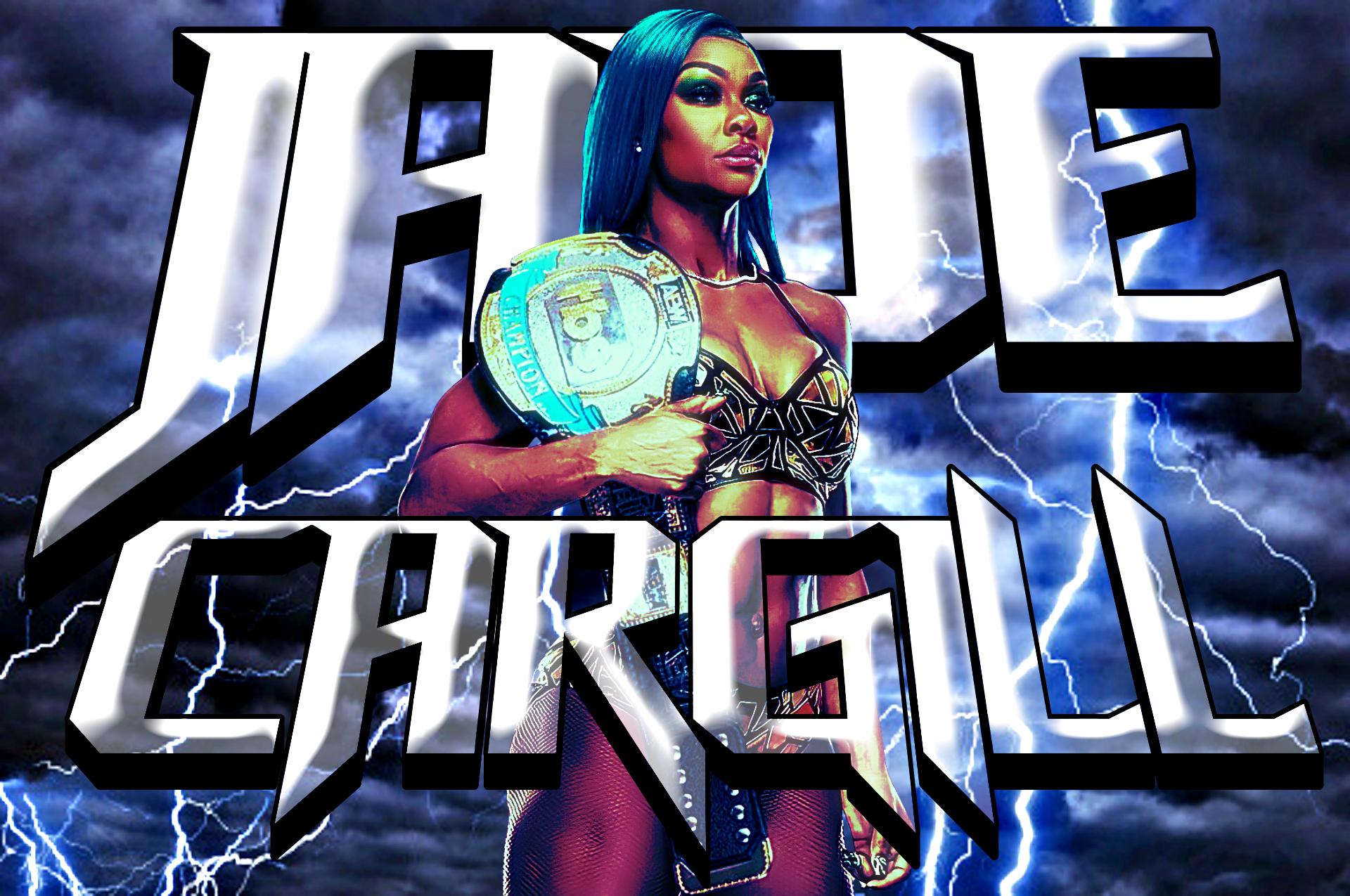 New wallpaper design featuring AEW's Jade Cargill, hope you all like it