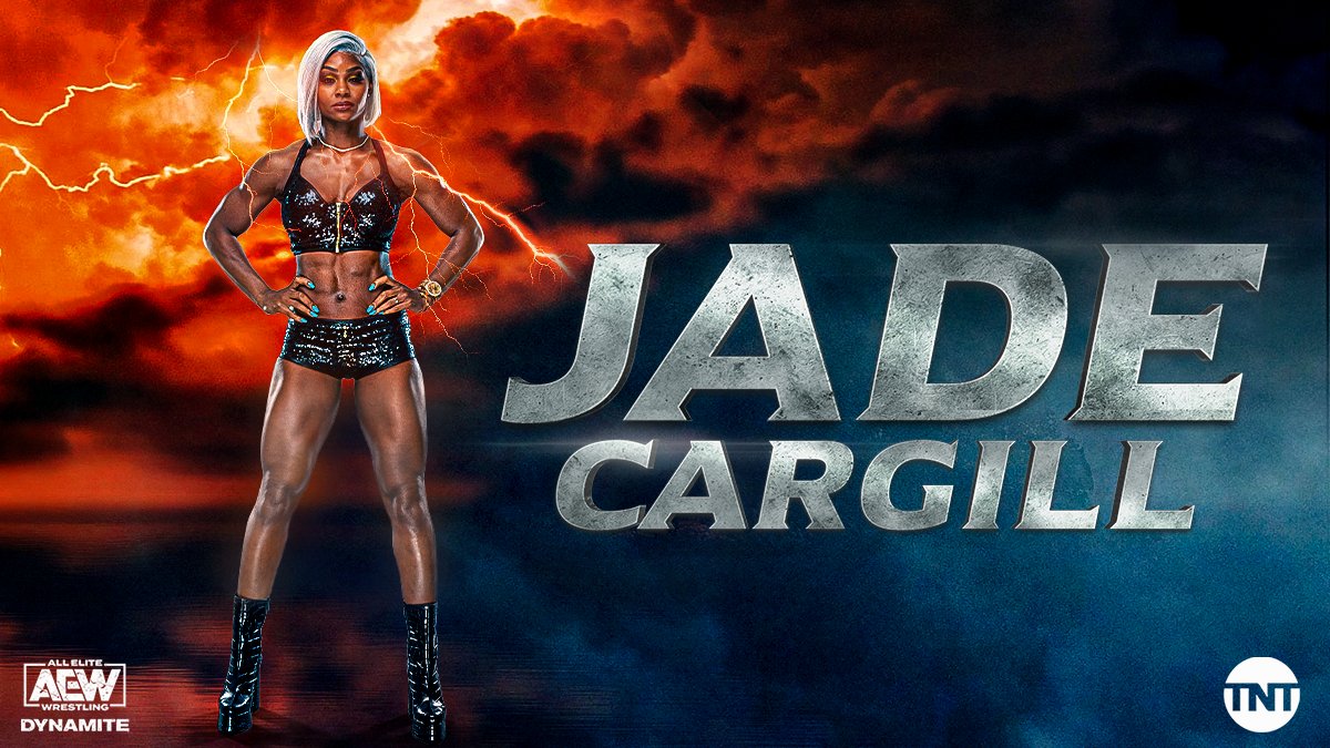 AEW on TV the moment she first appeared on #AEWDynamite made her presence known