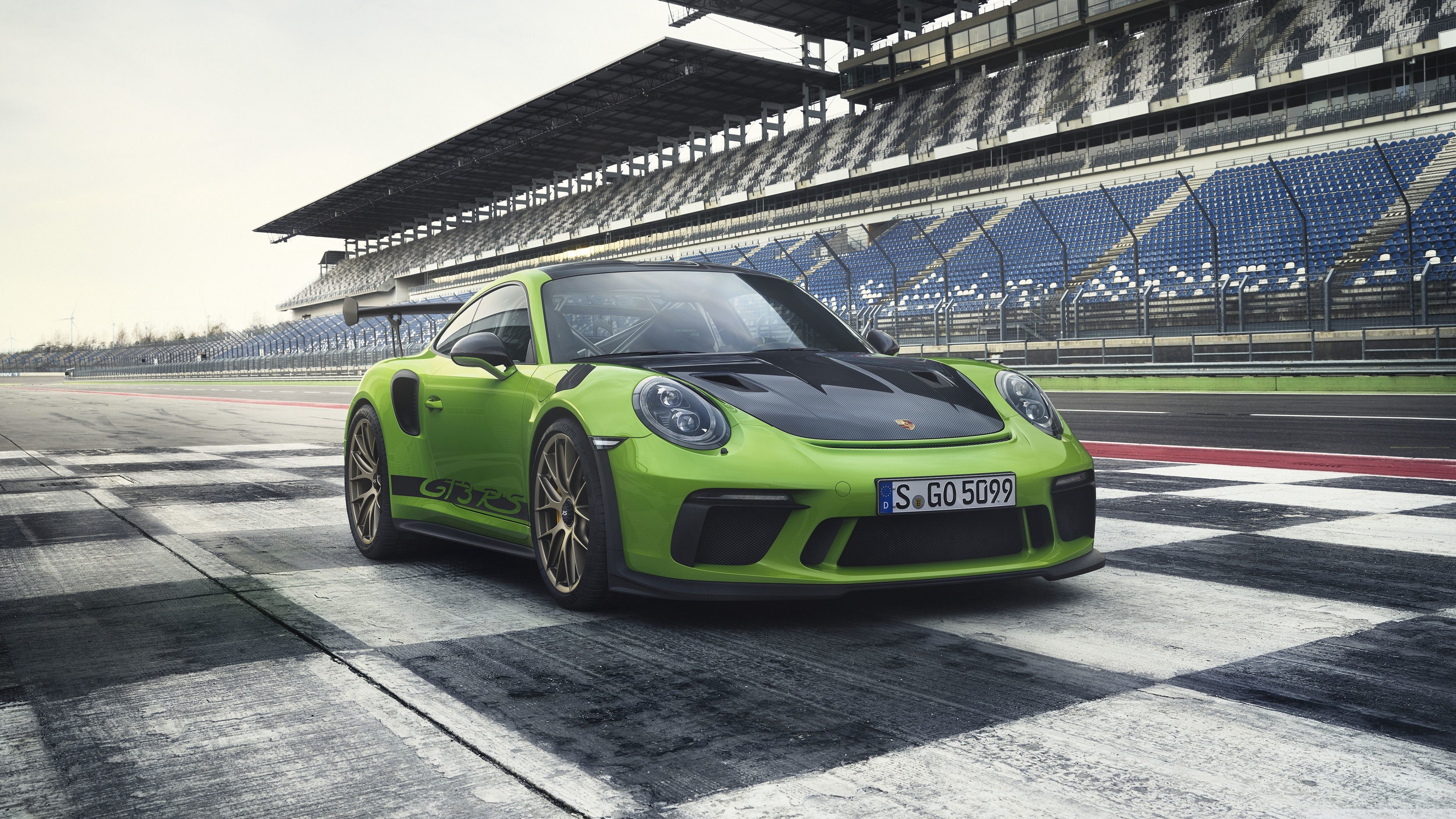 Porsche 911 GT3 RS 2018 Ultra HD Desktop Background Wallpaper for: Widescreen & UltraWide Desktop & Laptop, Multi Display, Dual & Triple Monitor, Tablet