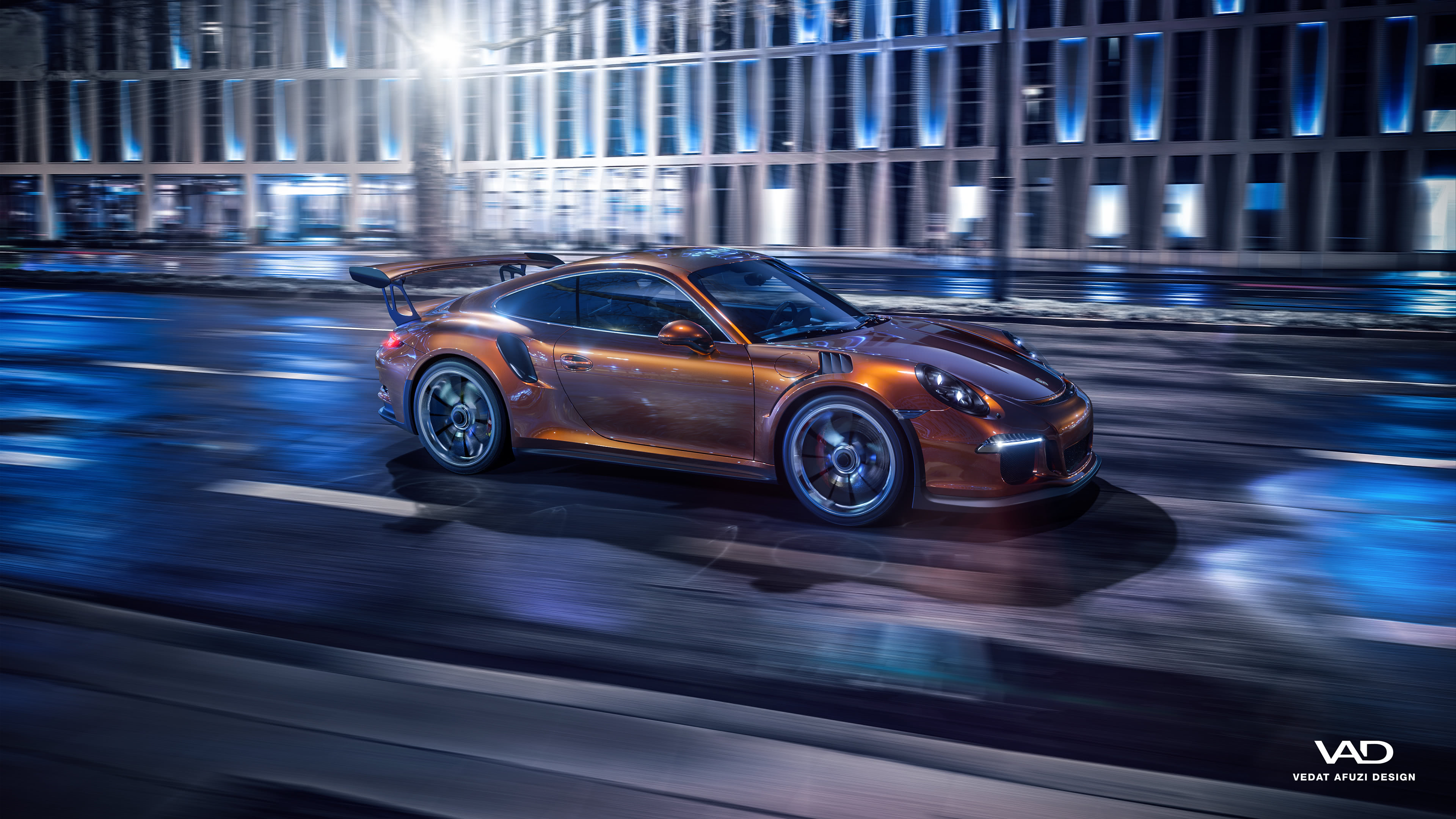 Porsche 911 GT3 RS UHD 4K Wallpaper