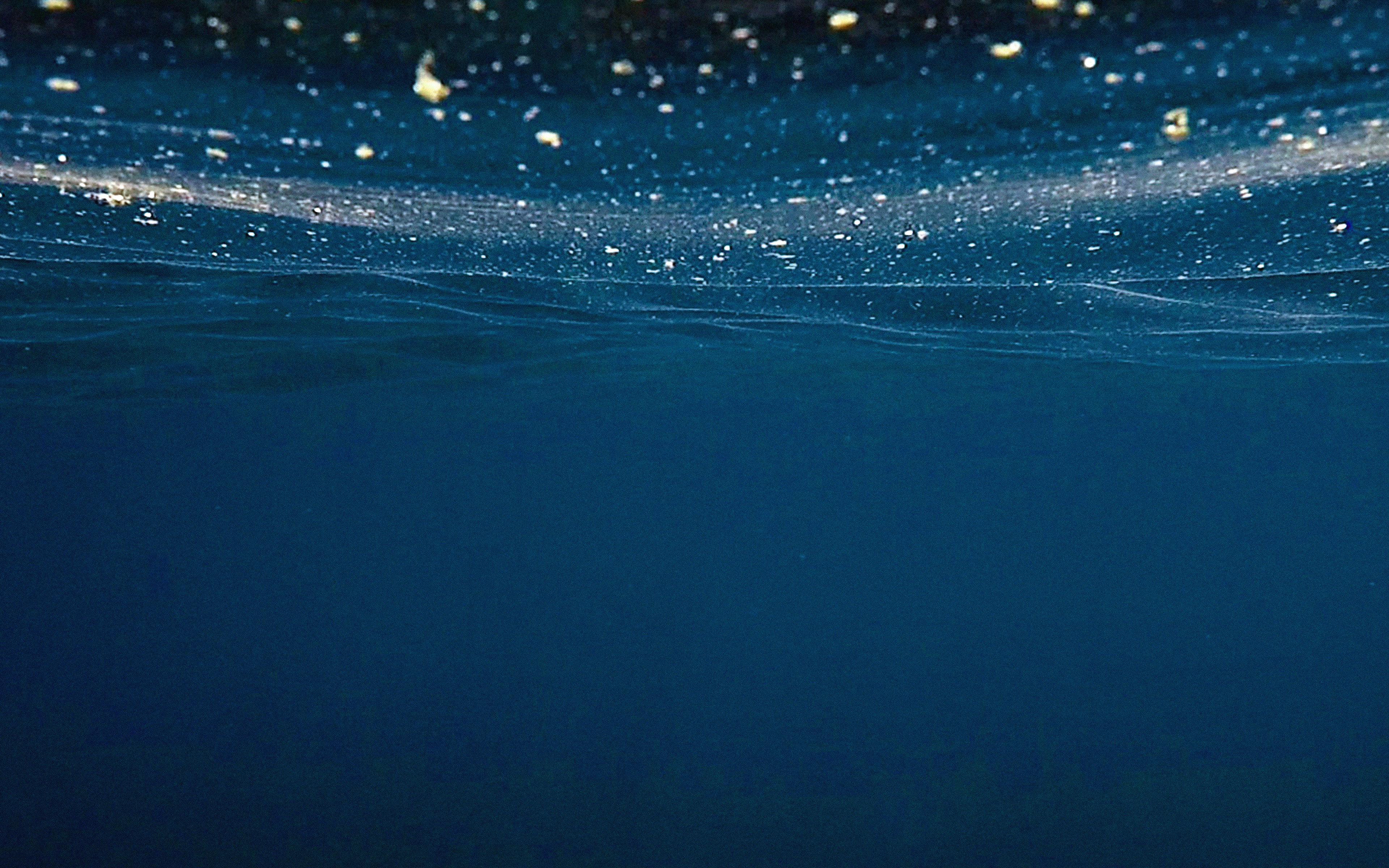 Sea Water Blue Dark Under Pattern