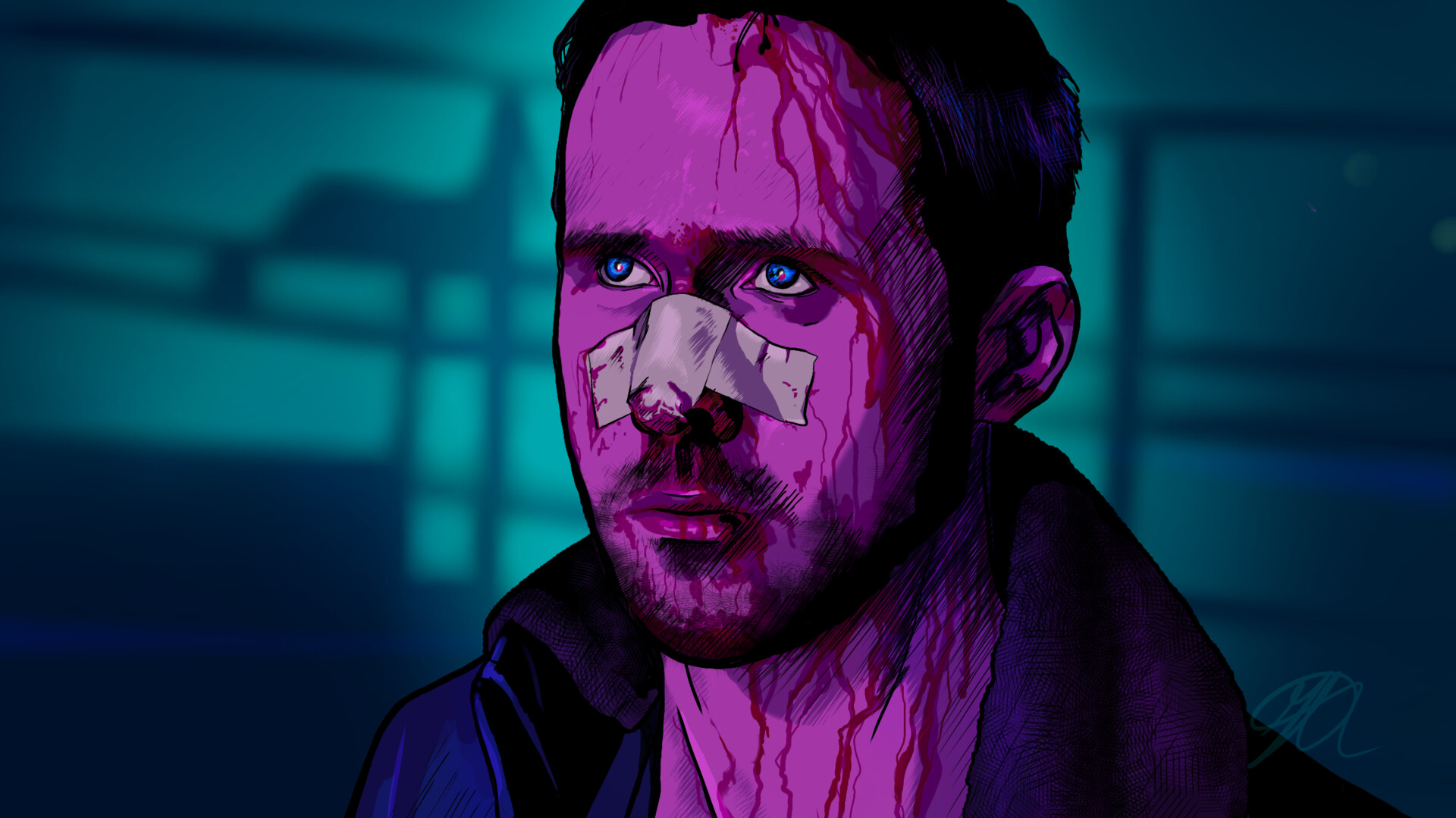 [Ryan Gosling] Blade