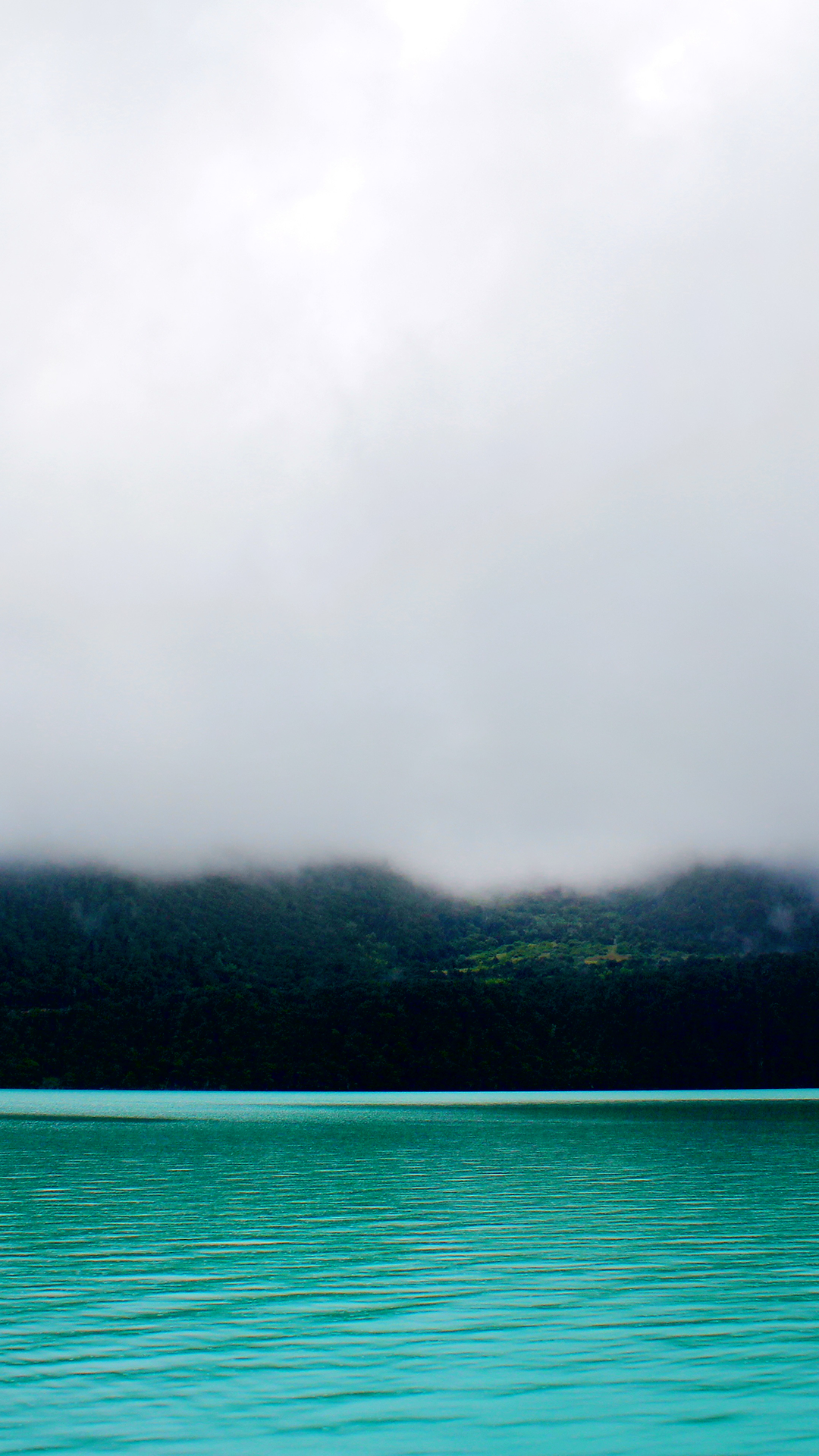 Misty Lake Wallpaper iPhone 13