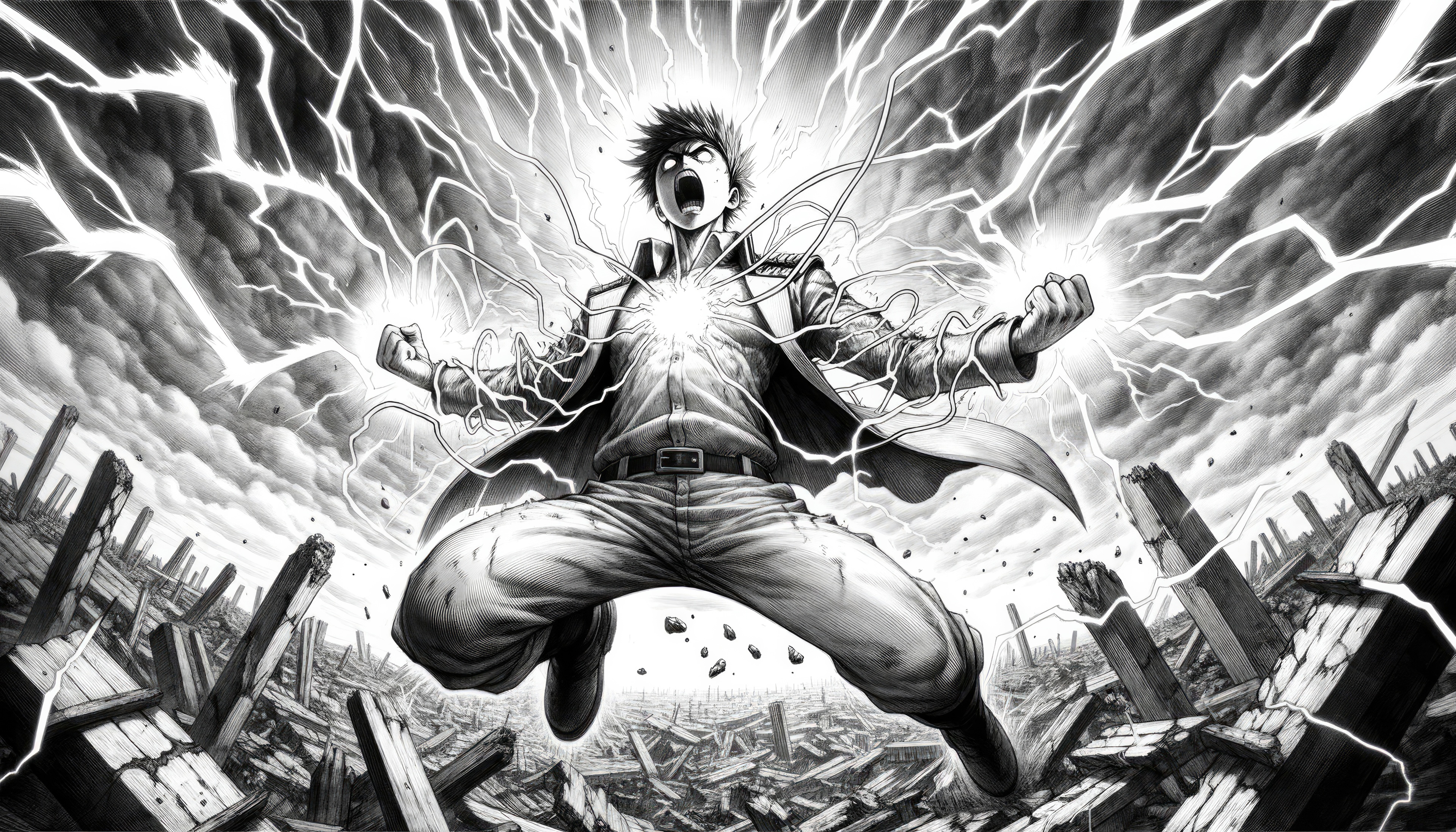 Eren Jaeger From Attack Titan Wallpaper