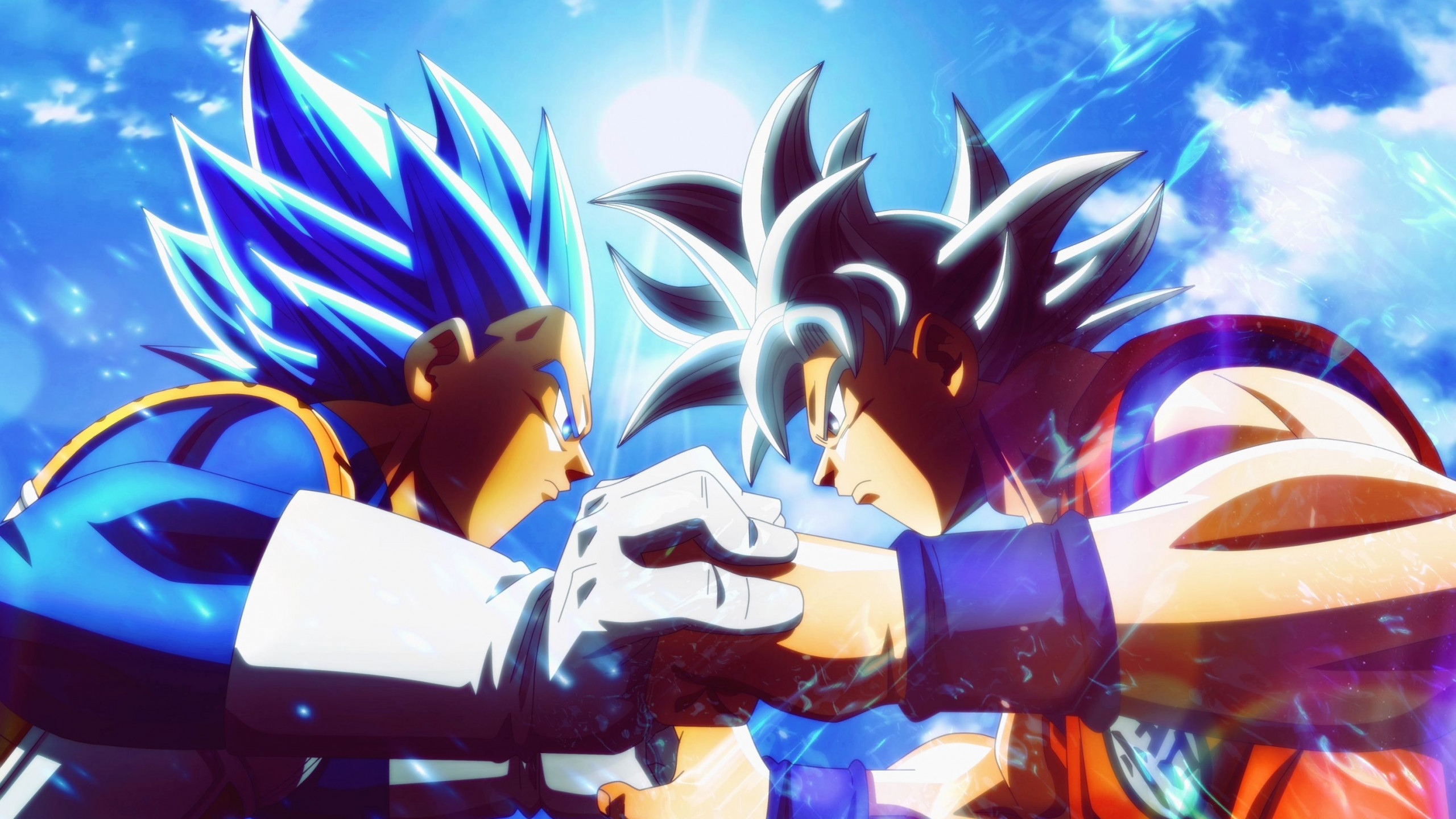 Goku And Vegeta UI Background