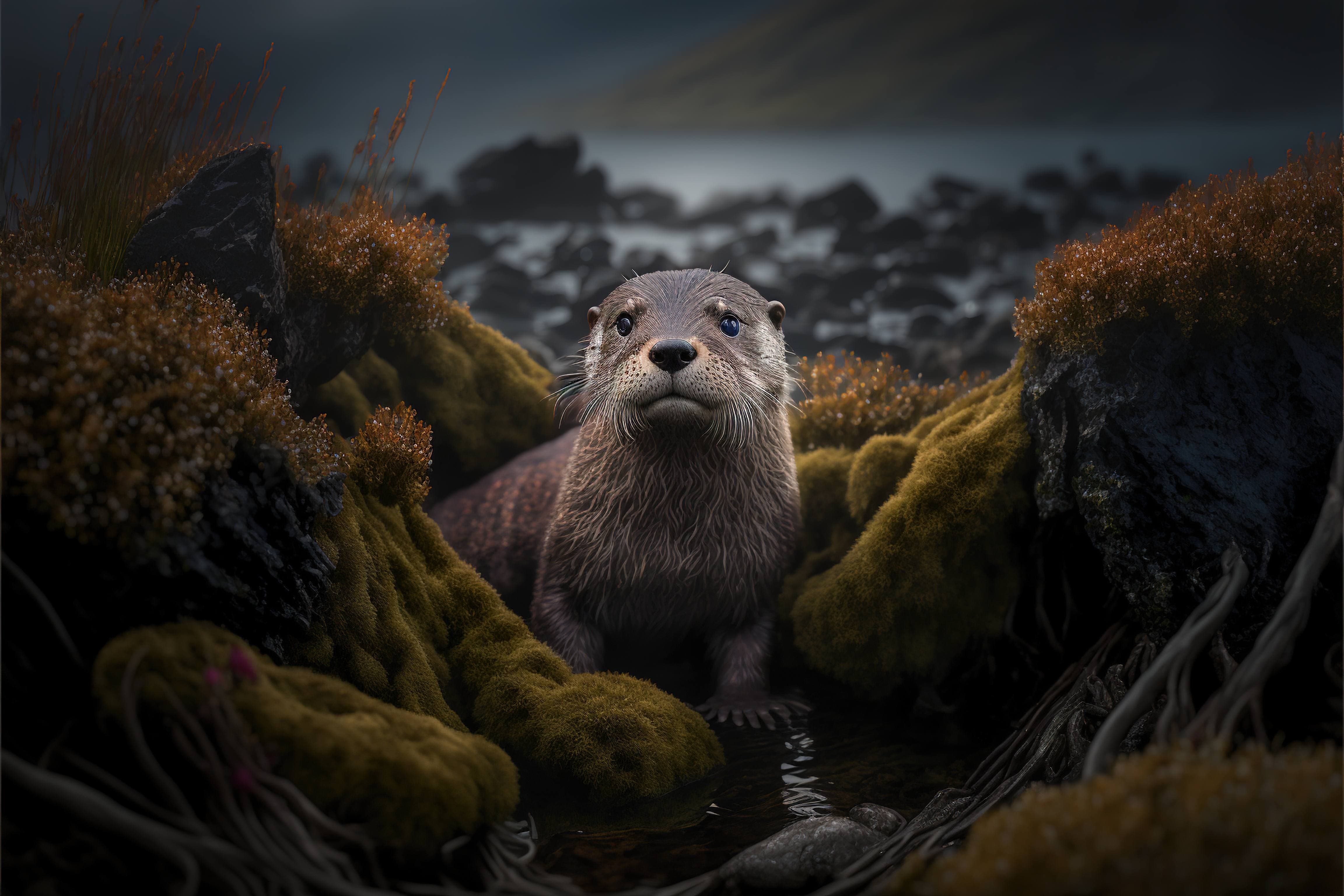 One of nature's most stunning otter species