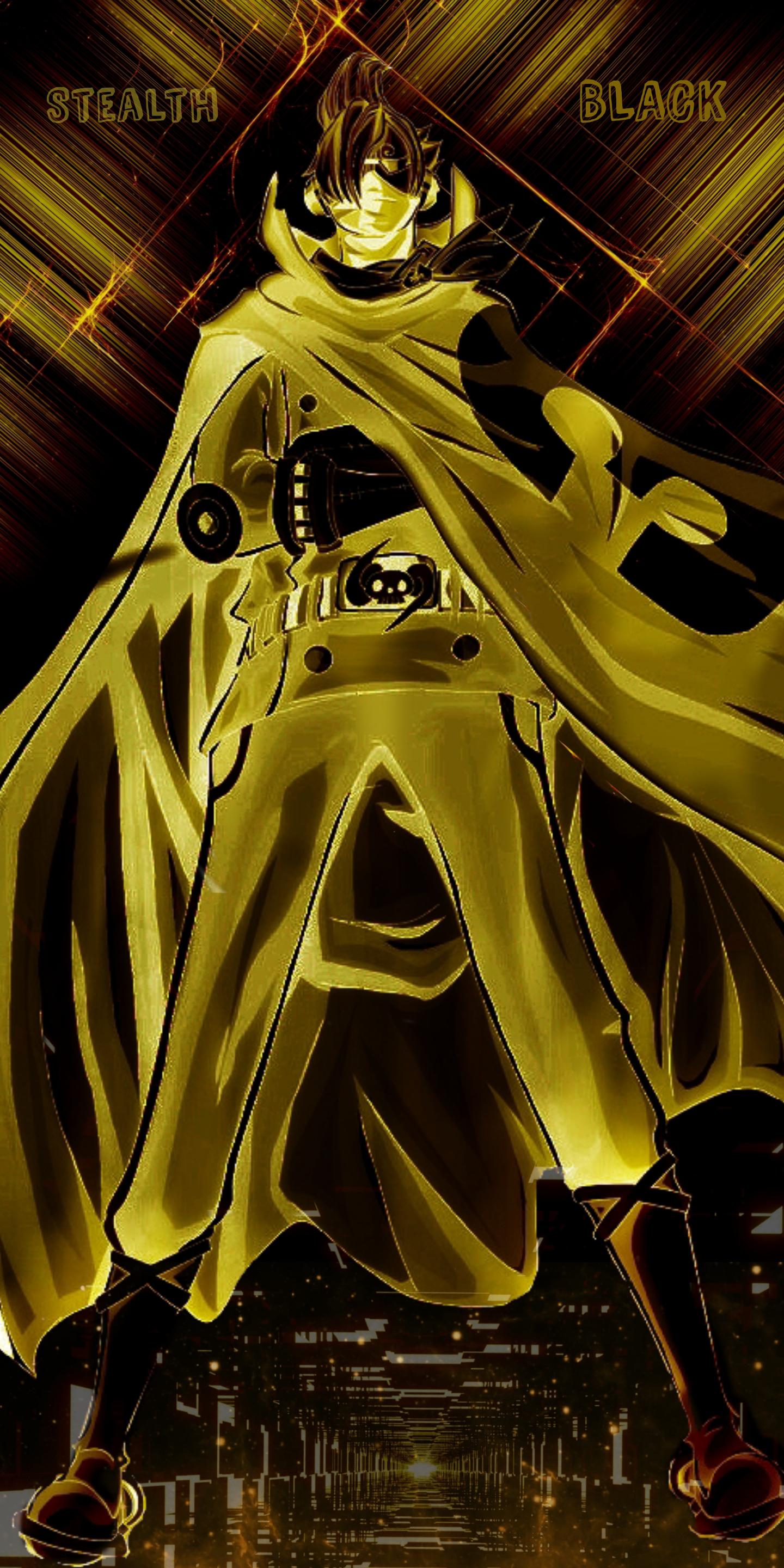 Stealth Black Sanji Phone Wallpaper, r