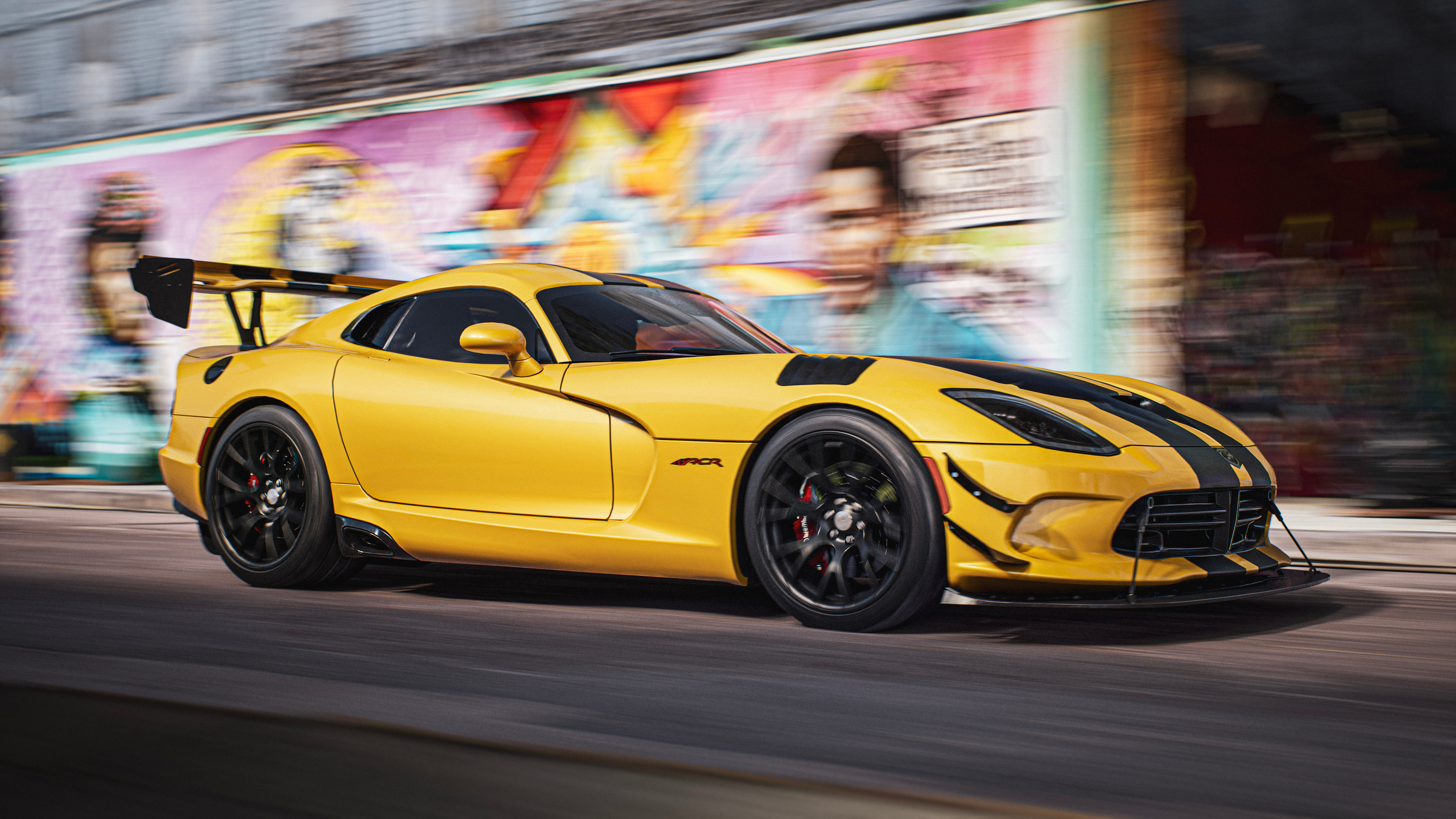 David Baylis Design Viper ACR Engine automotive rendering