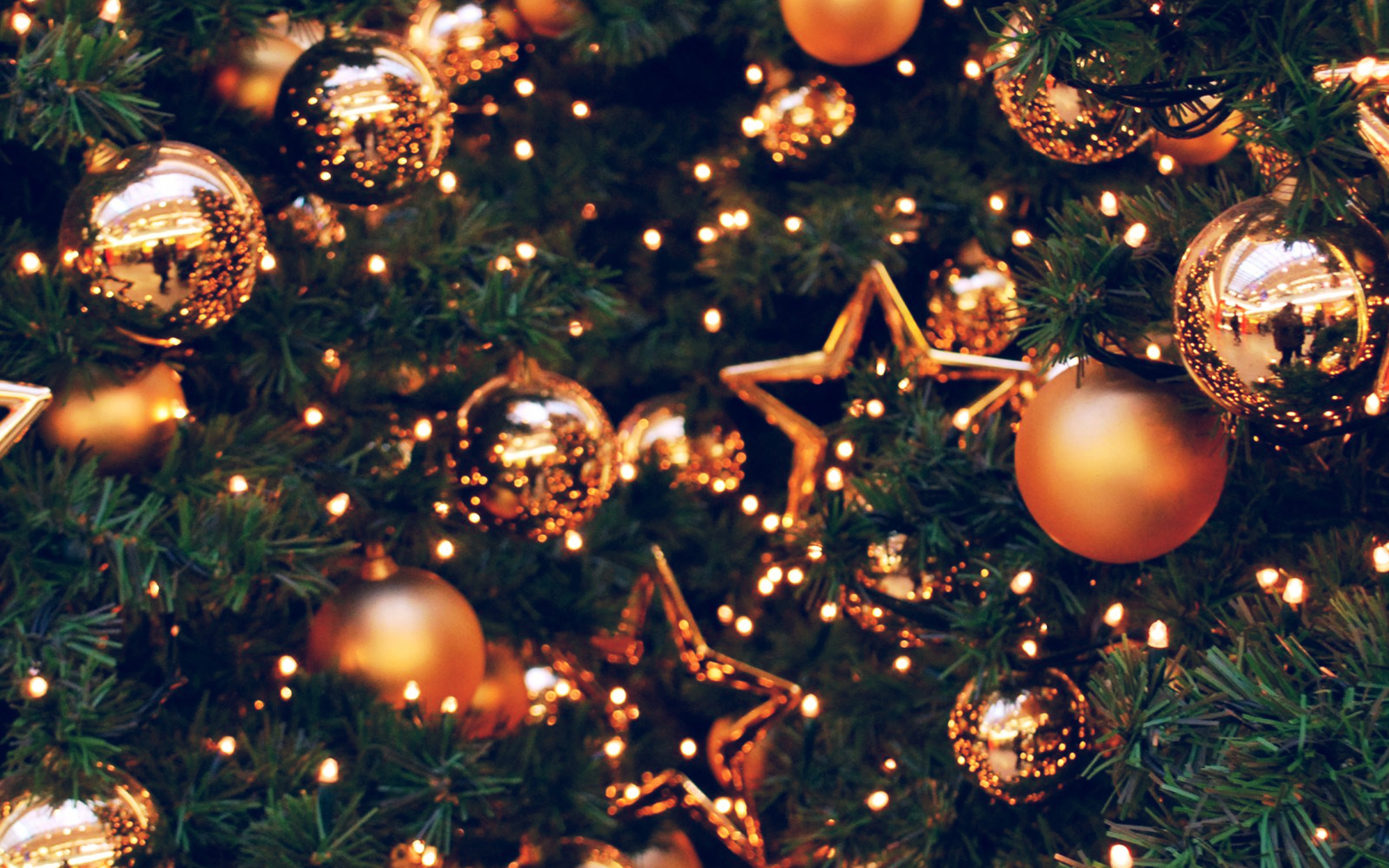 wallpaper for desktop, laptop. decoration holiday christmas illustration art gold