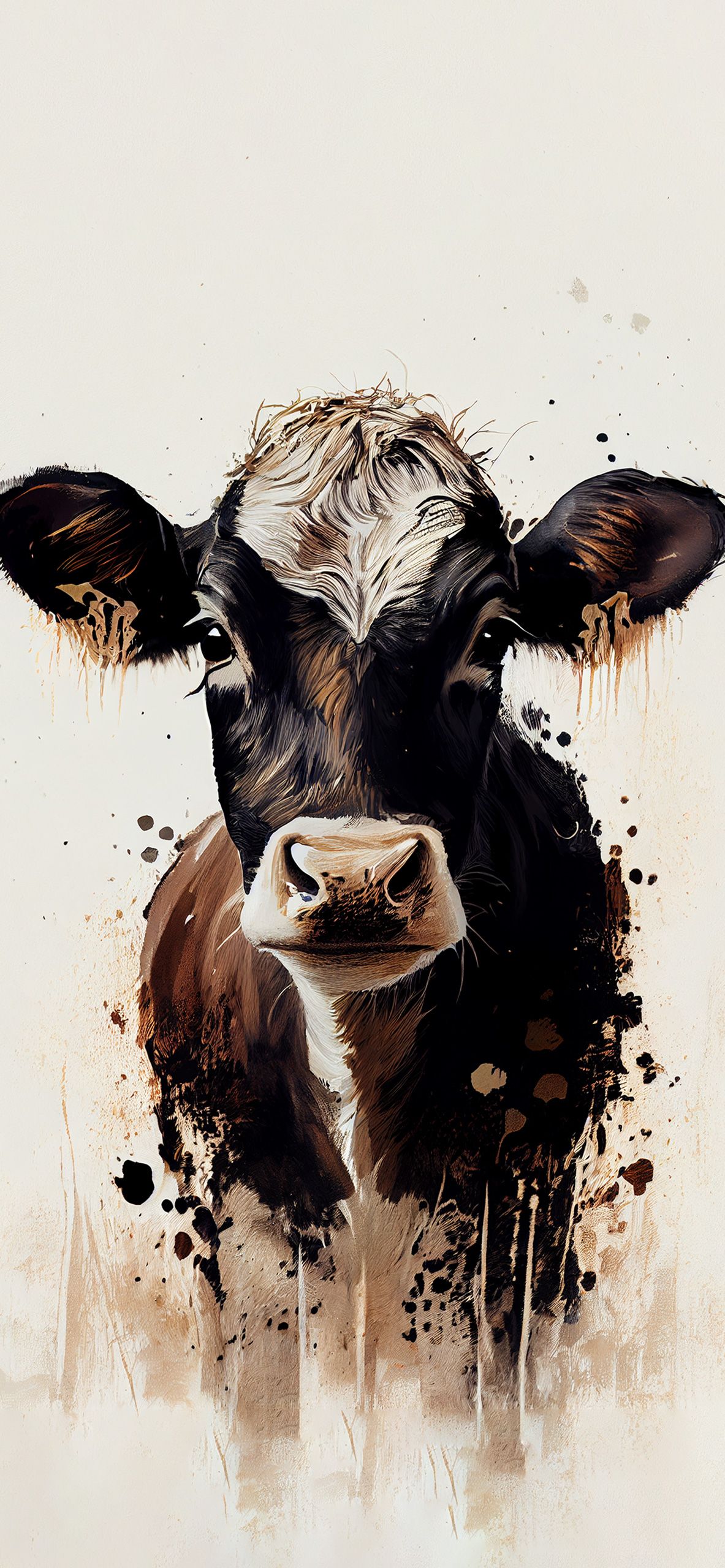 Aesthetic Cow Wallpaper iPhone