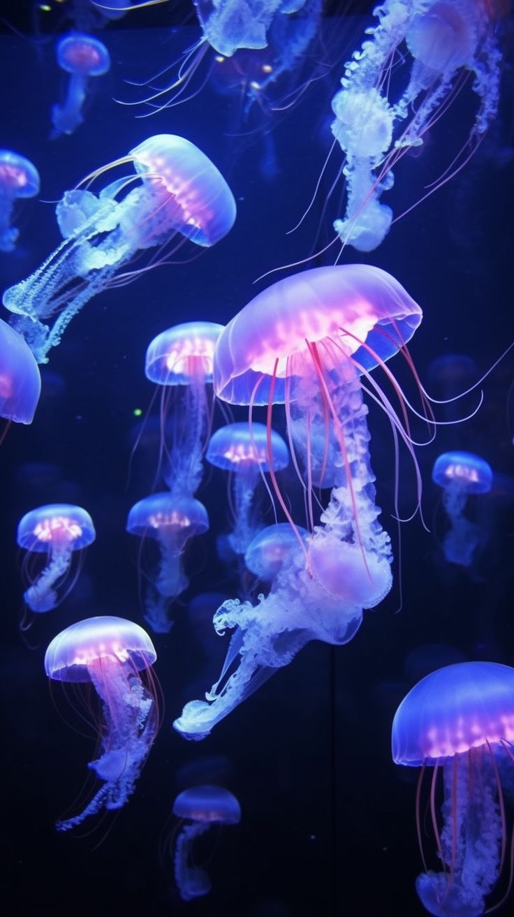 iPhone Jellyfish Wallpaper. Underwater wallpaper, Pink jellyfish, Jellyfish picture