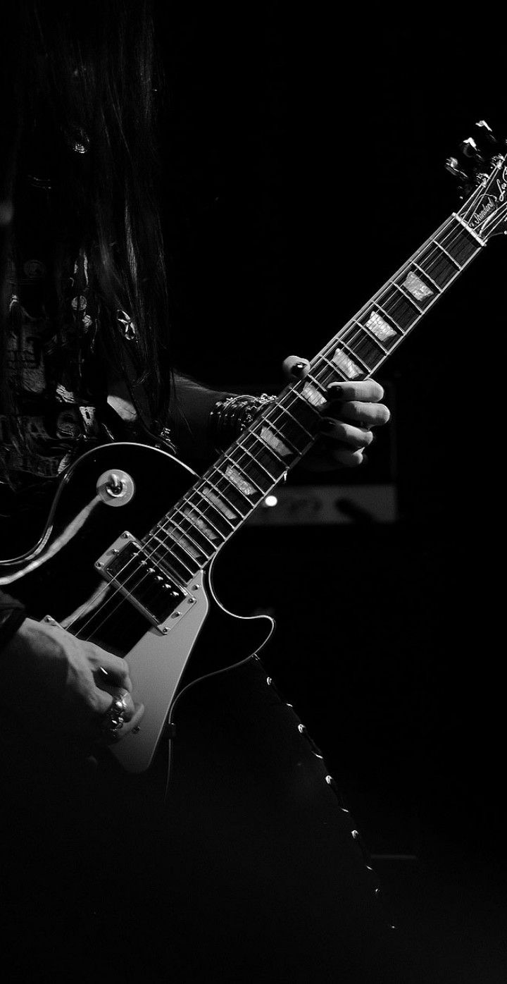 Listen. Music wallpaper, Cool electric guitars, Black electric guitar