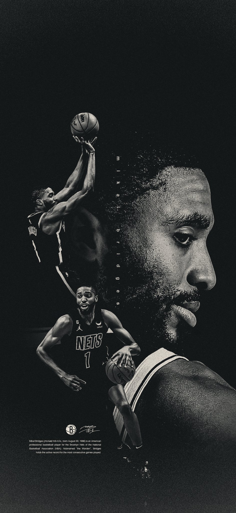 Brooklyn Nets some heat for Mikal's birthday