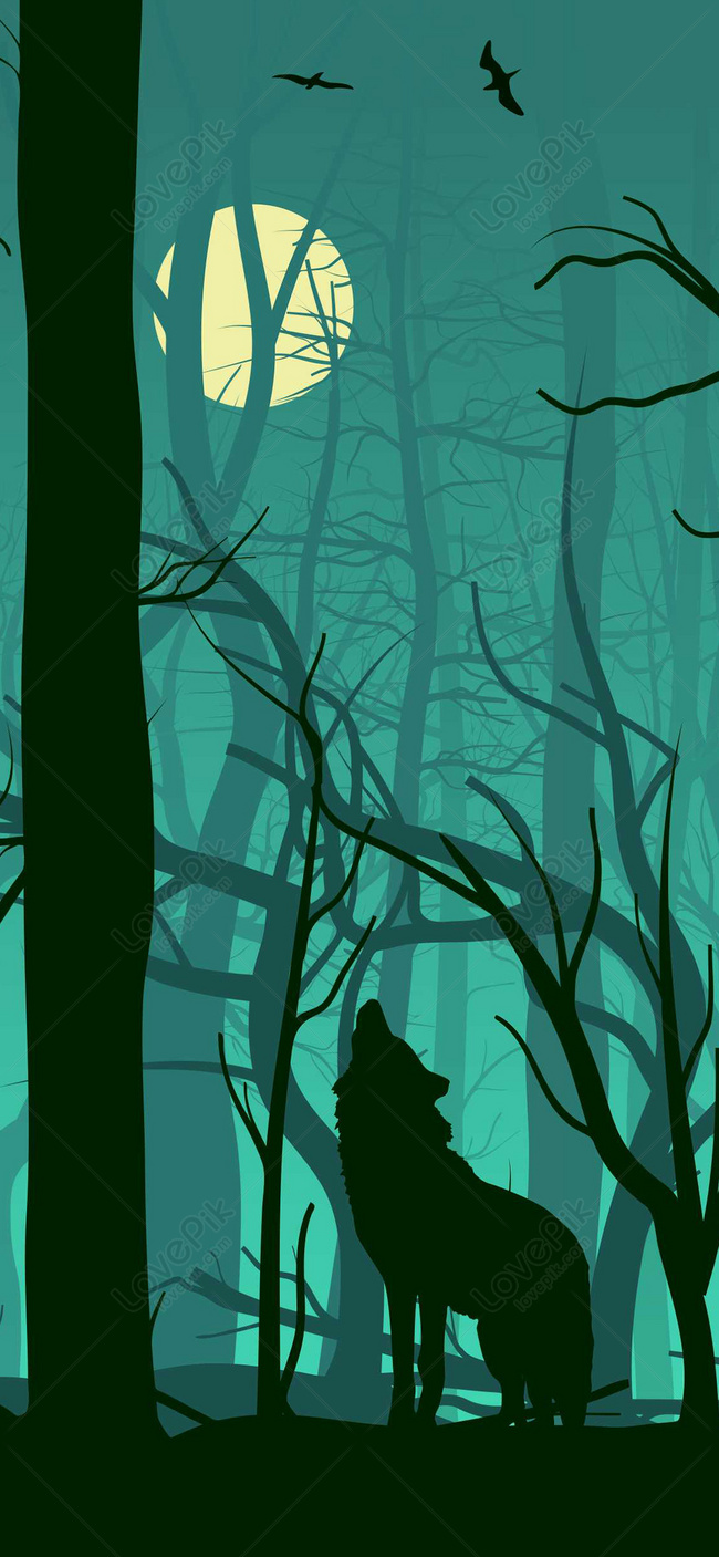 Wolf Mountain Mobile Phone Wallpaper Image Free Download