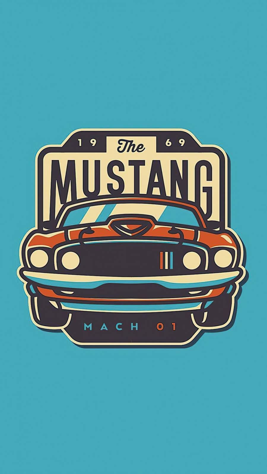 Ford Mustang Minimal. Mustang logo, Ford mustang logo, Mustang