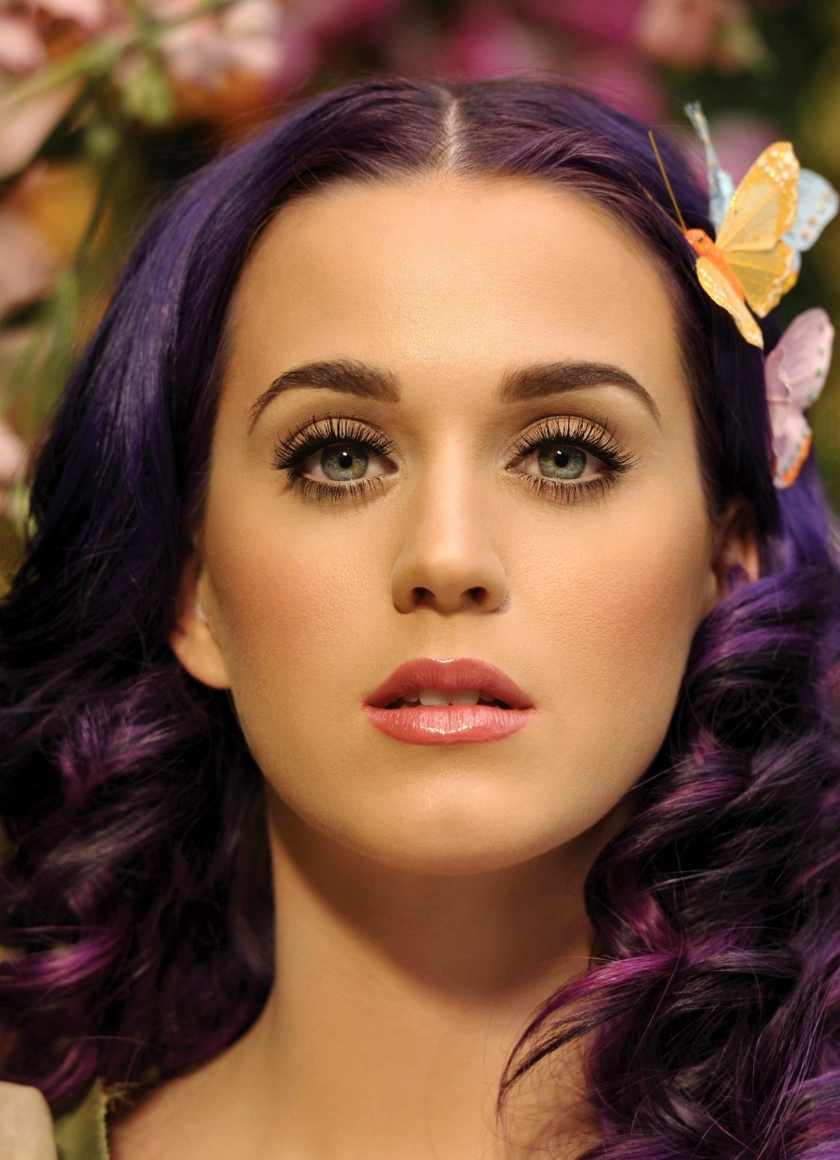 Download wallpaper 840x1160 katy perry, colored hair, singer, 2018, iphone 4, iphone 4s, ipod touch, 840x1160 HD background, 10612