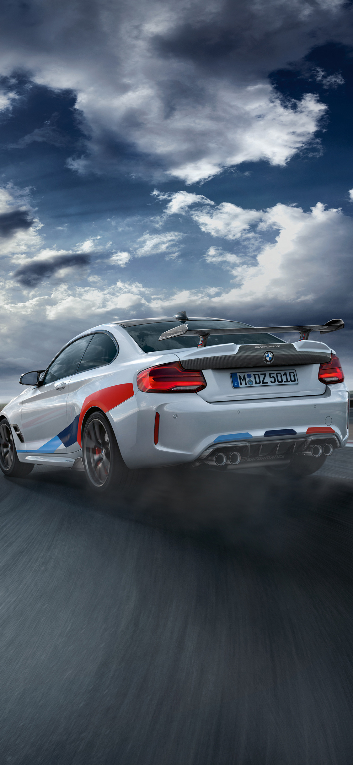 BMW M2 Competition M Performance 2018 Drifting iPhone XS, iPhone 10, iPhone X HD 4k Wallpaper, Image, Background, Photo and Picture