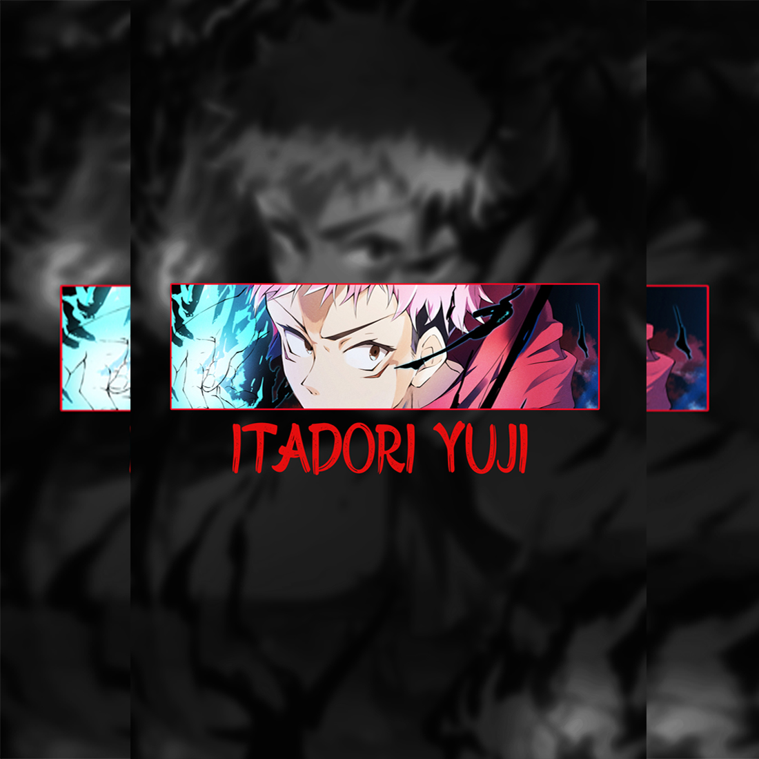 jujutsu kaisen poster design