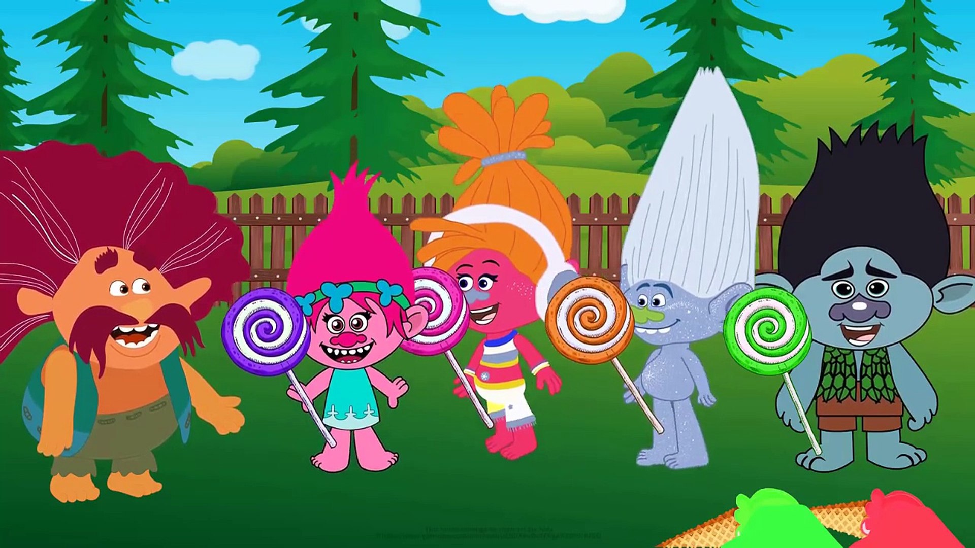 Trolls Poppy and Daddy Branch vs DJ Suki Ice cream Finger Family Nursery Rhyme FULL FUNNY EPISODEéo Dailymotion