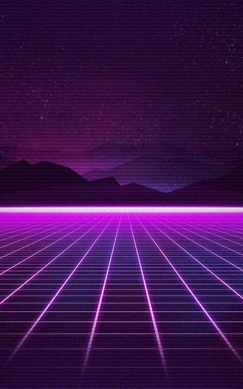 Download Vaporwave Mountain And Planes Grid Aesthetic Wallpaper
