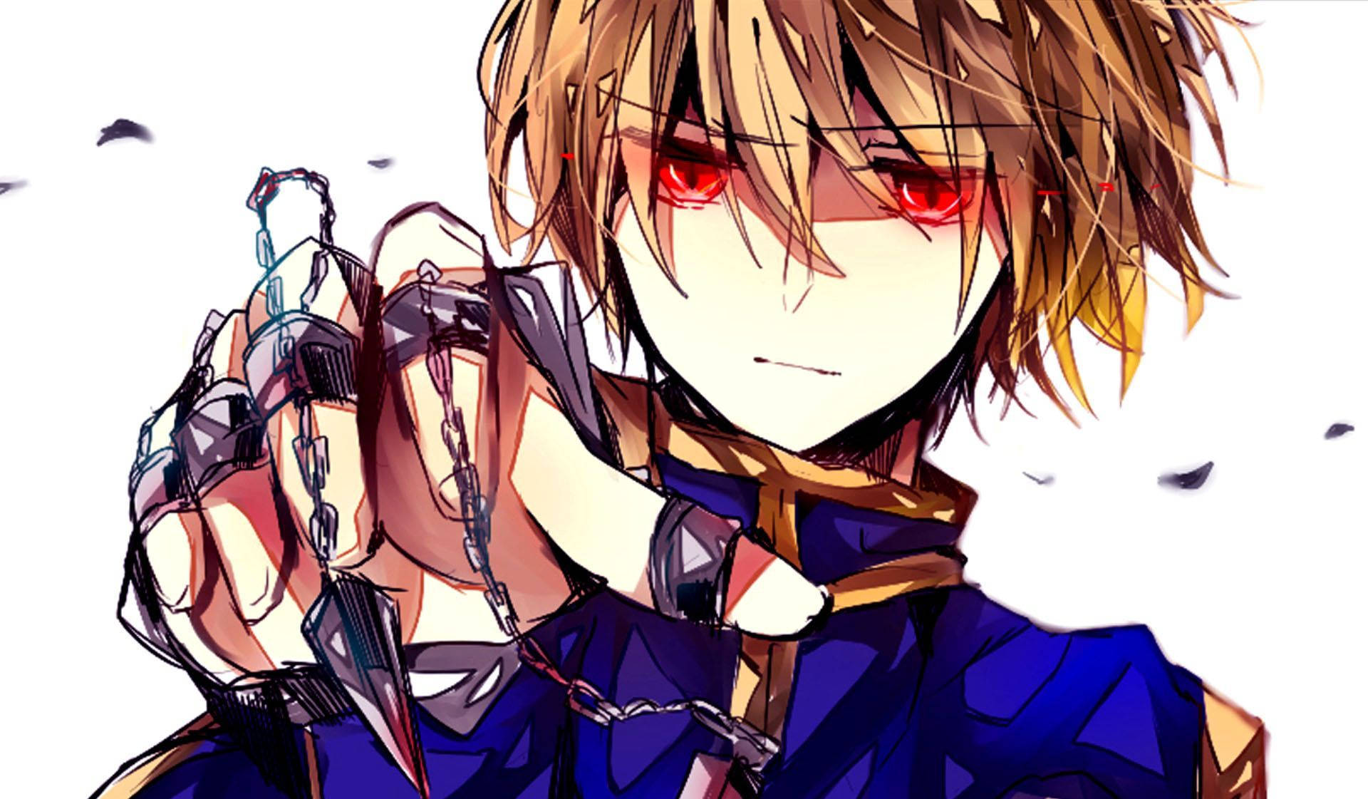 Download Kurapika and His Chain: A Hunter X Hunter Fan Favorite Wallpaper