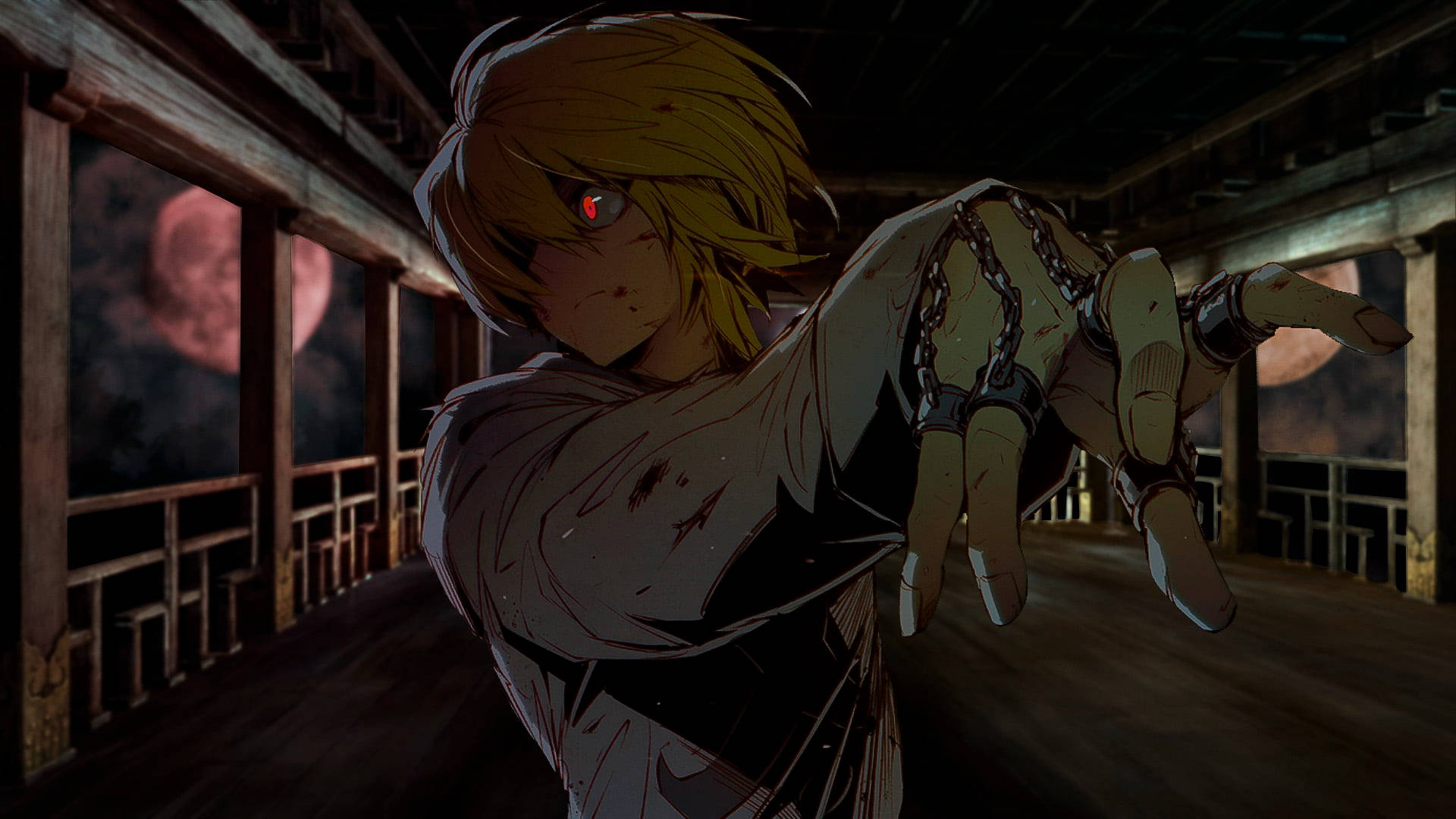 Download Dark Anime Kurapika Wallpaper