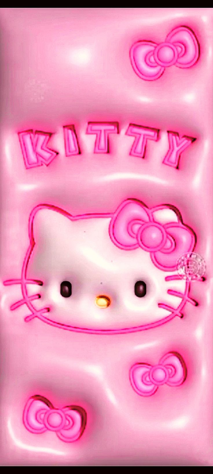 hello kitty wallpaper 3D♡. Hello kitty wallpaper, Kitty wallpaper, Hello kitty