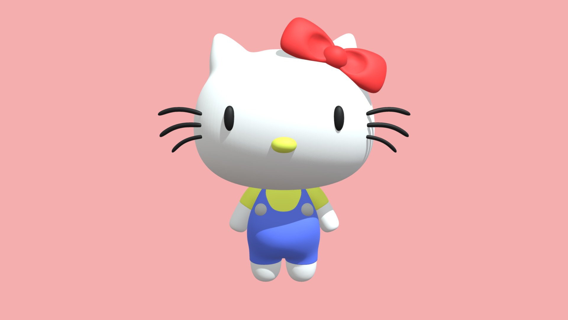 Hello Kitty Free 3D model by André Nas [62b5971]
