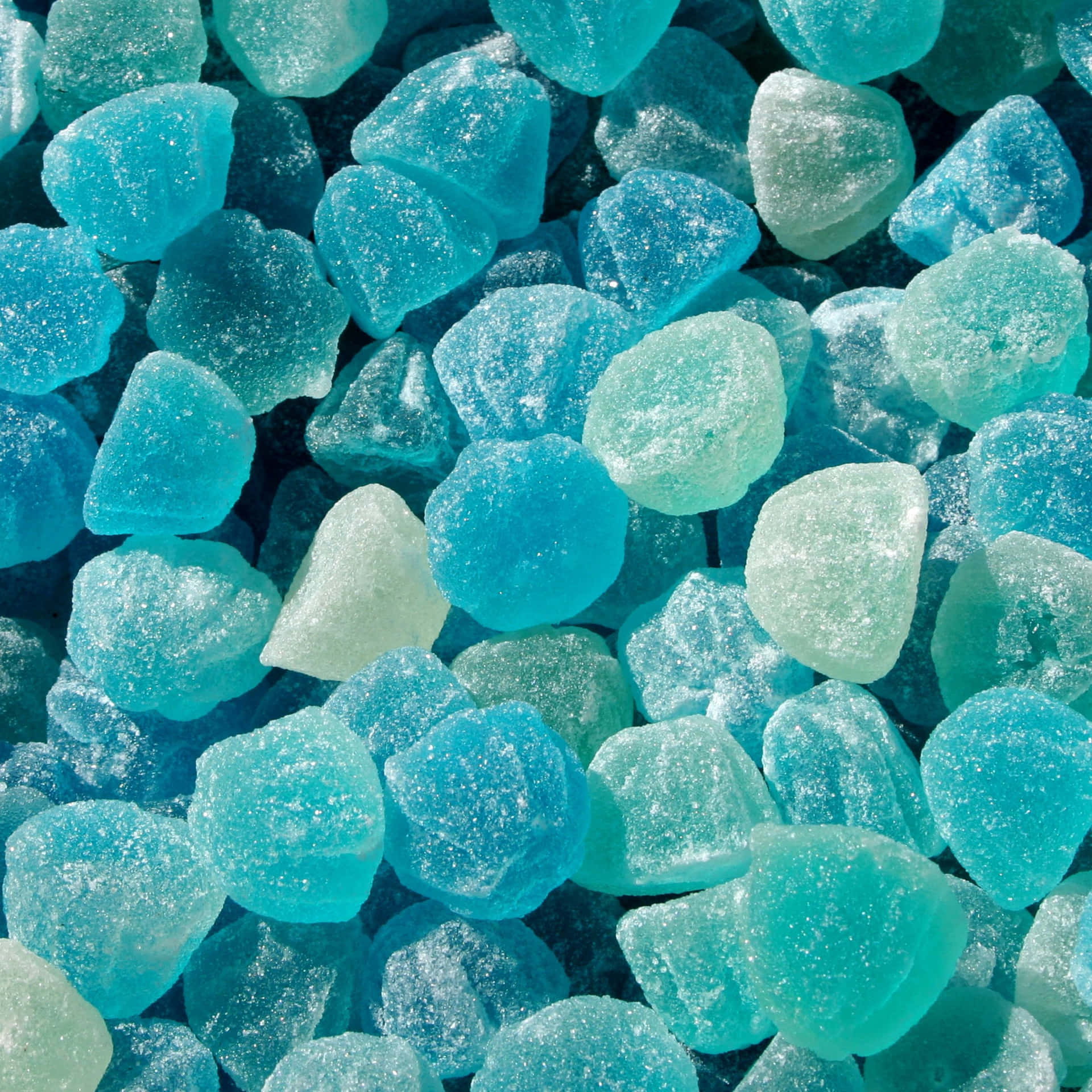 Download Cute Aesthetic iPad Blue Candy Wallpaper