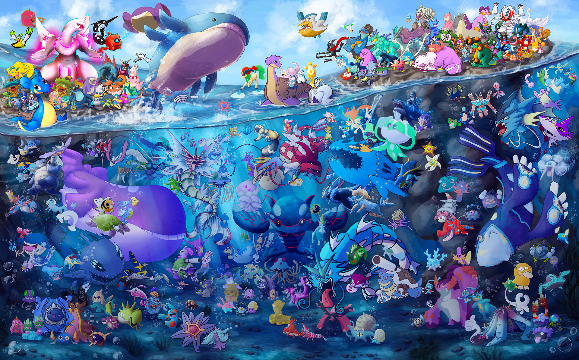 Water Pokemon Wallpaper For Chromebook