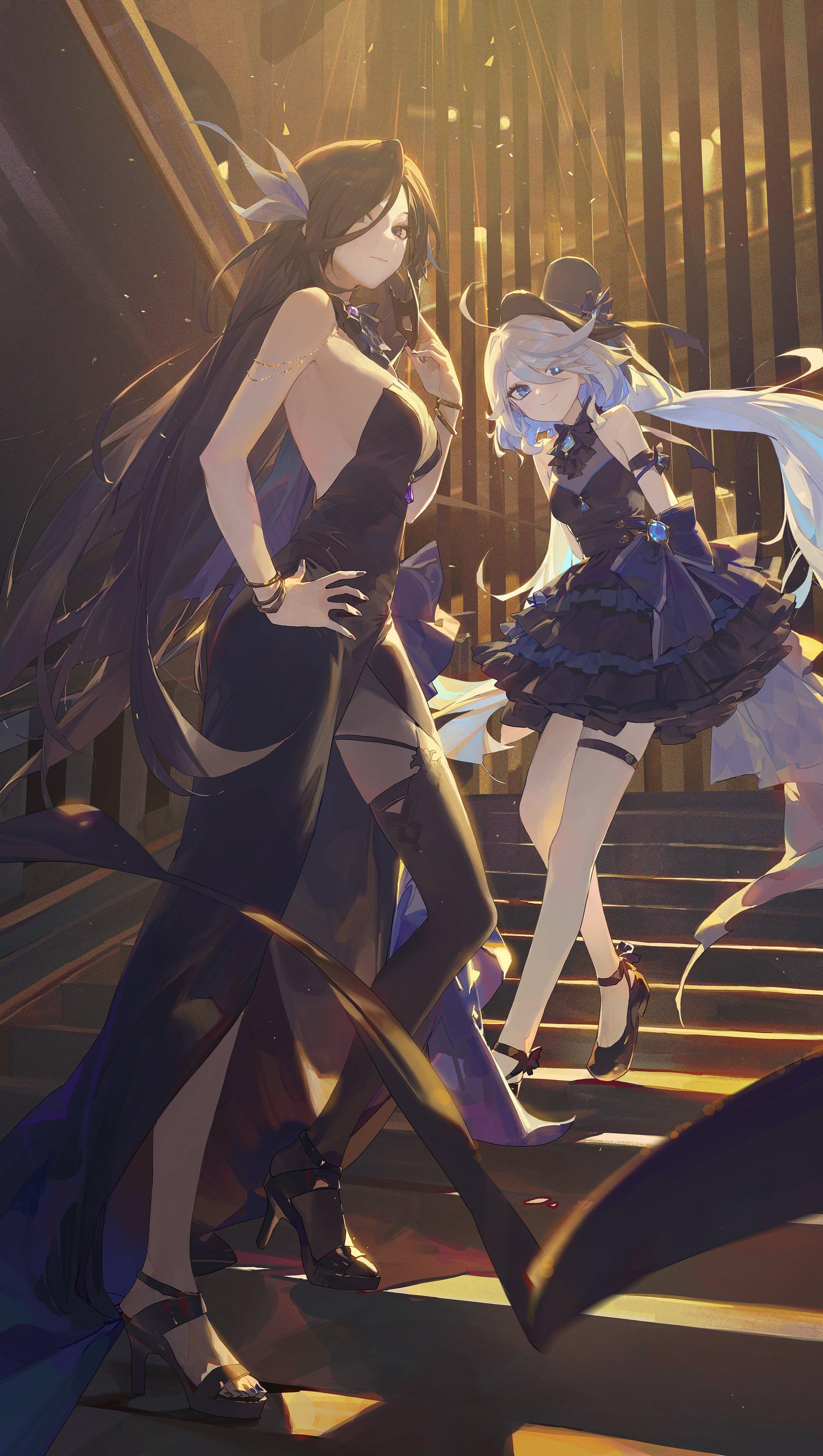 good Furina phone wallpaper