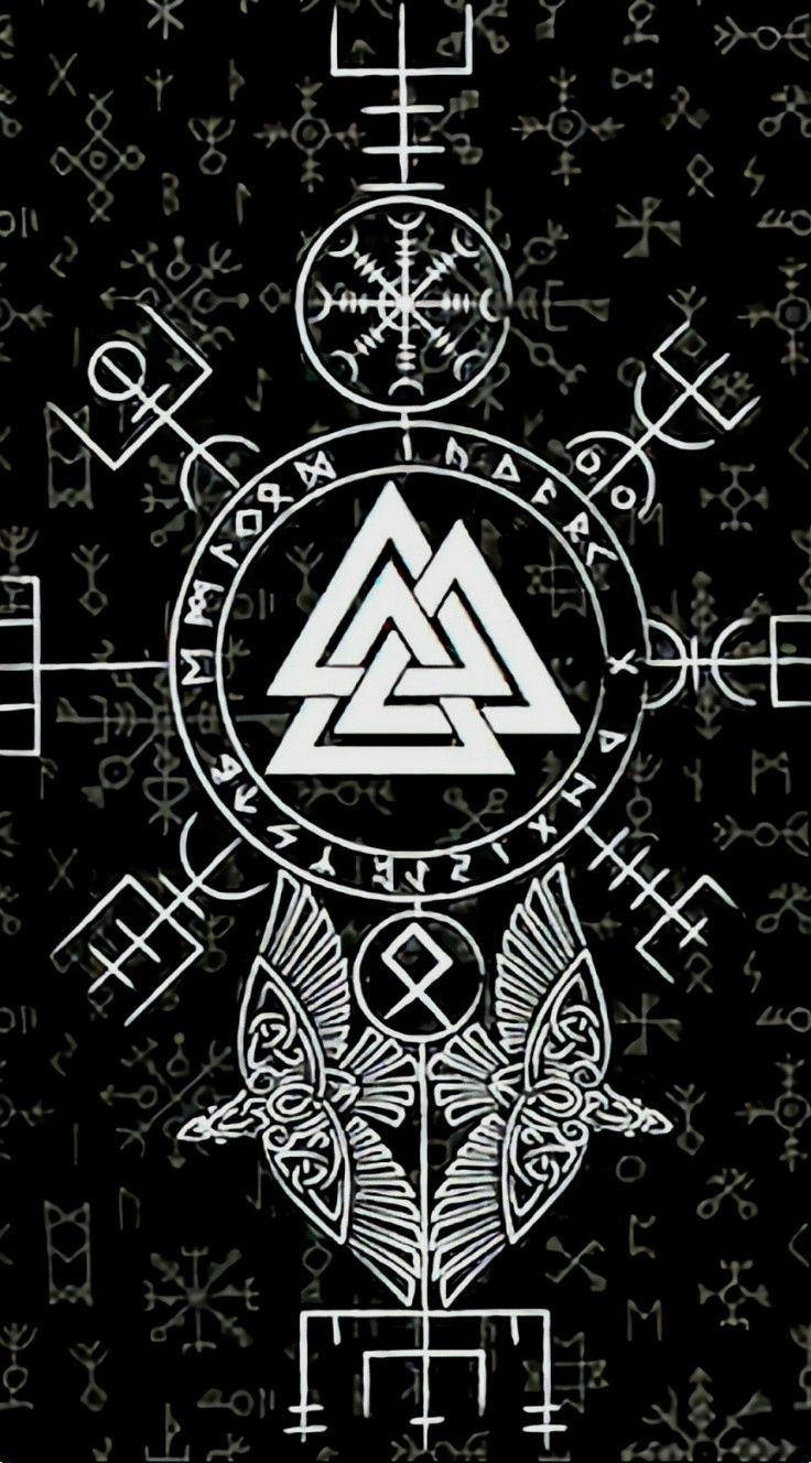 Viking sign. Norse tattoo, Celtic tattoo symbols, Viking symbols